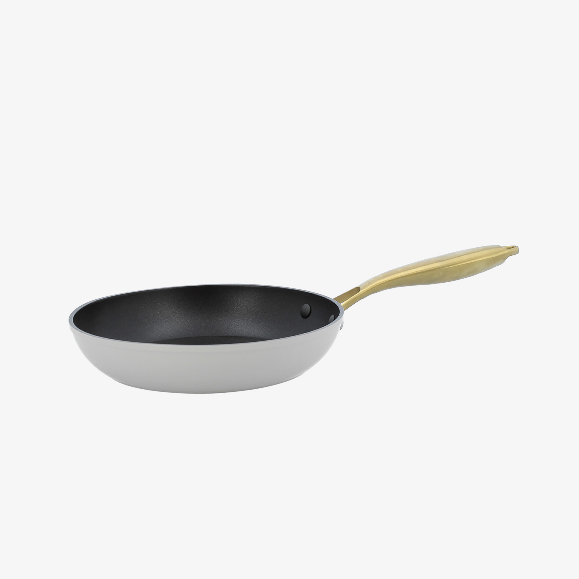 Sart&eacute;n gris claro de aluminio forjado Bruma 24cm