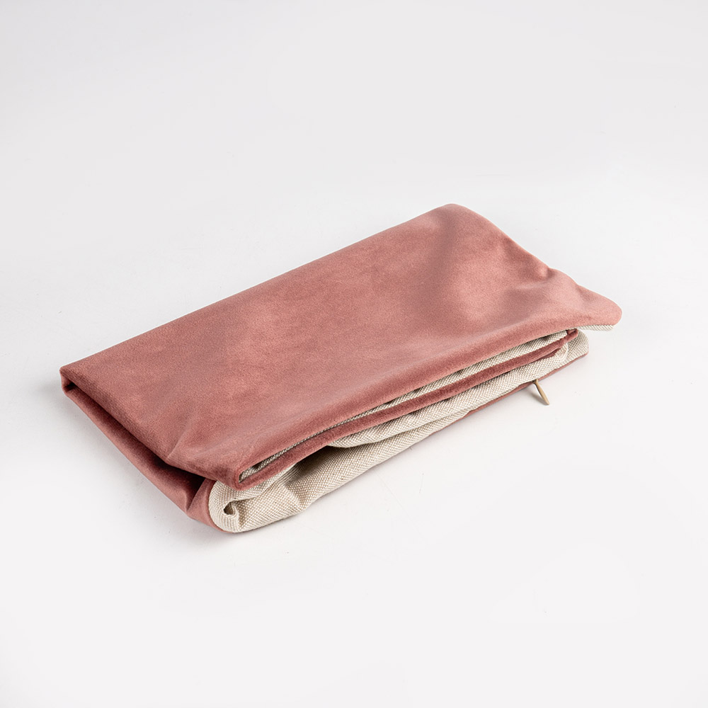 Funda de coj&iacute;n Velvet Rosa 30x45cm