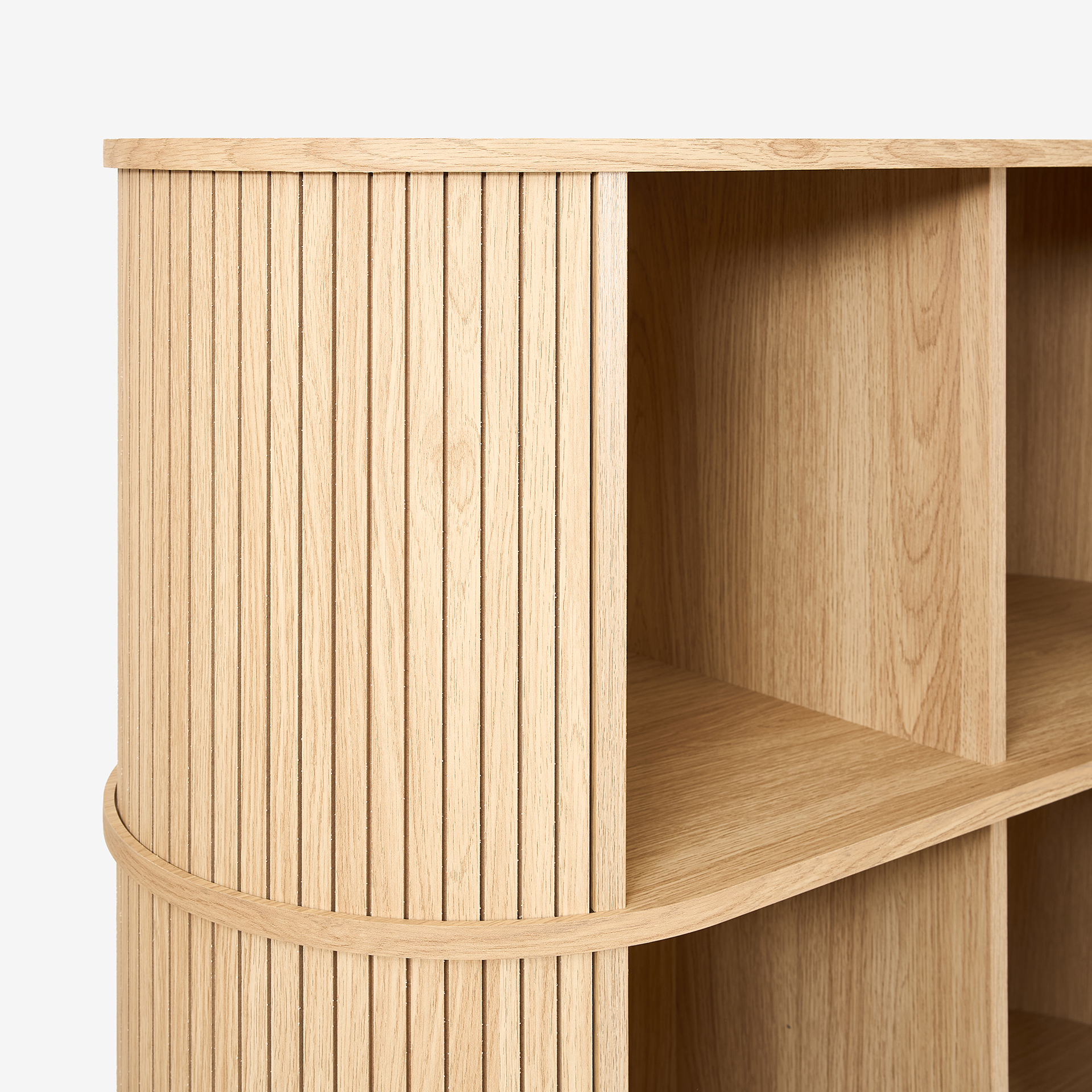 Estanter&iacute;a de madera MDF Medan 90x40x172,5cm