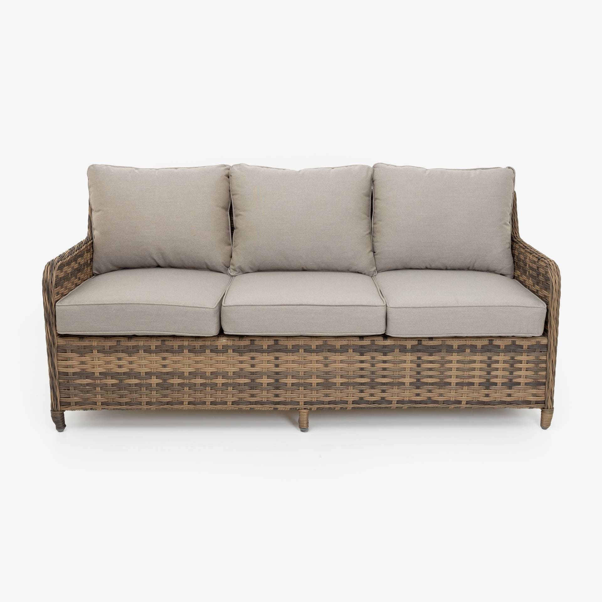 Conjunto de sofá de jardín de 4 piezas de ratán Lanai Casa Viva