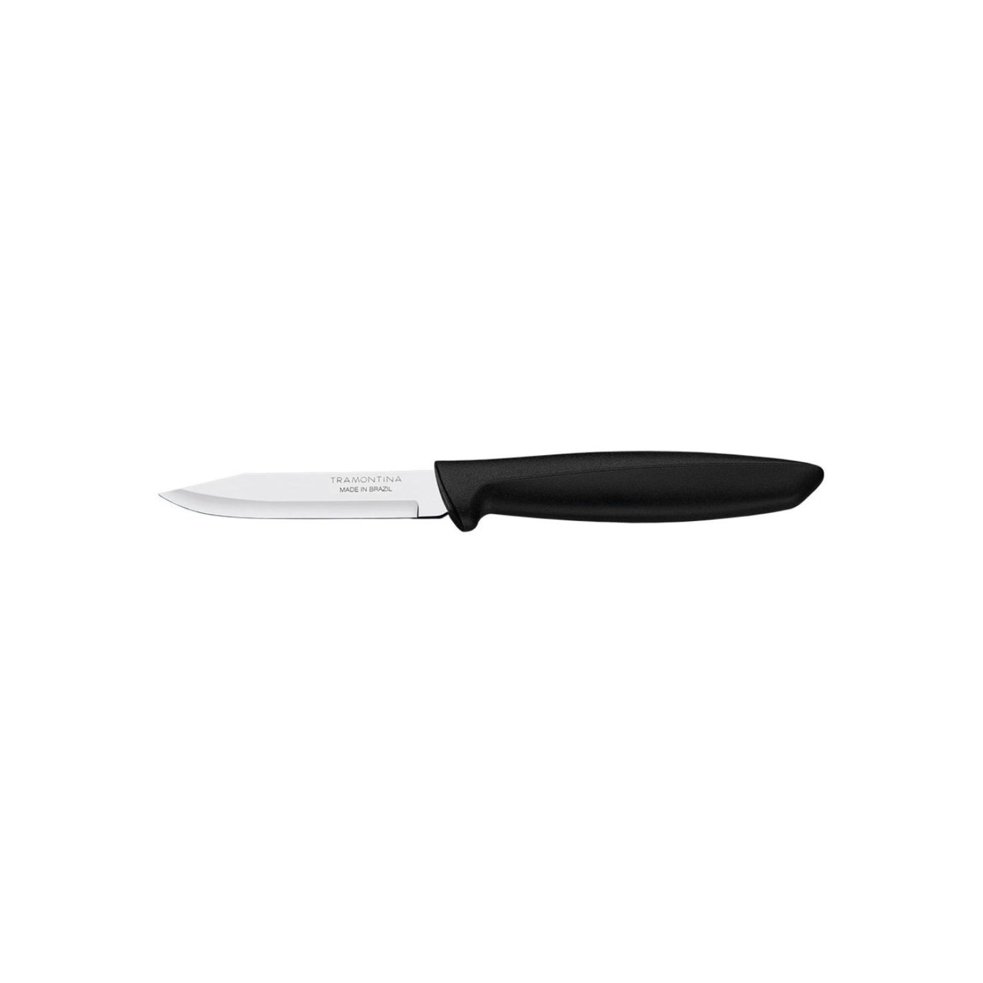 Cuchillo pelador negro Plenus 8cm