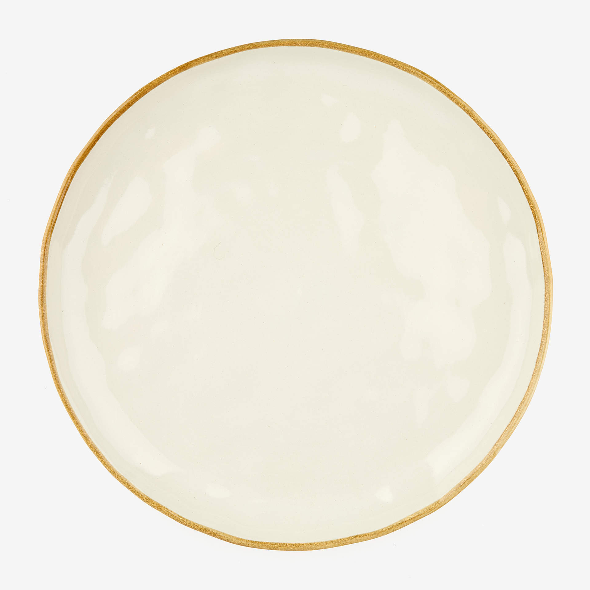 Vajilla de 12 piezas de cerámica marfil Albero