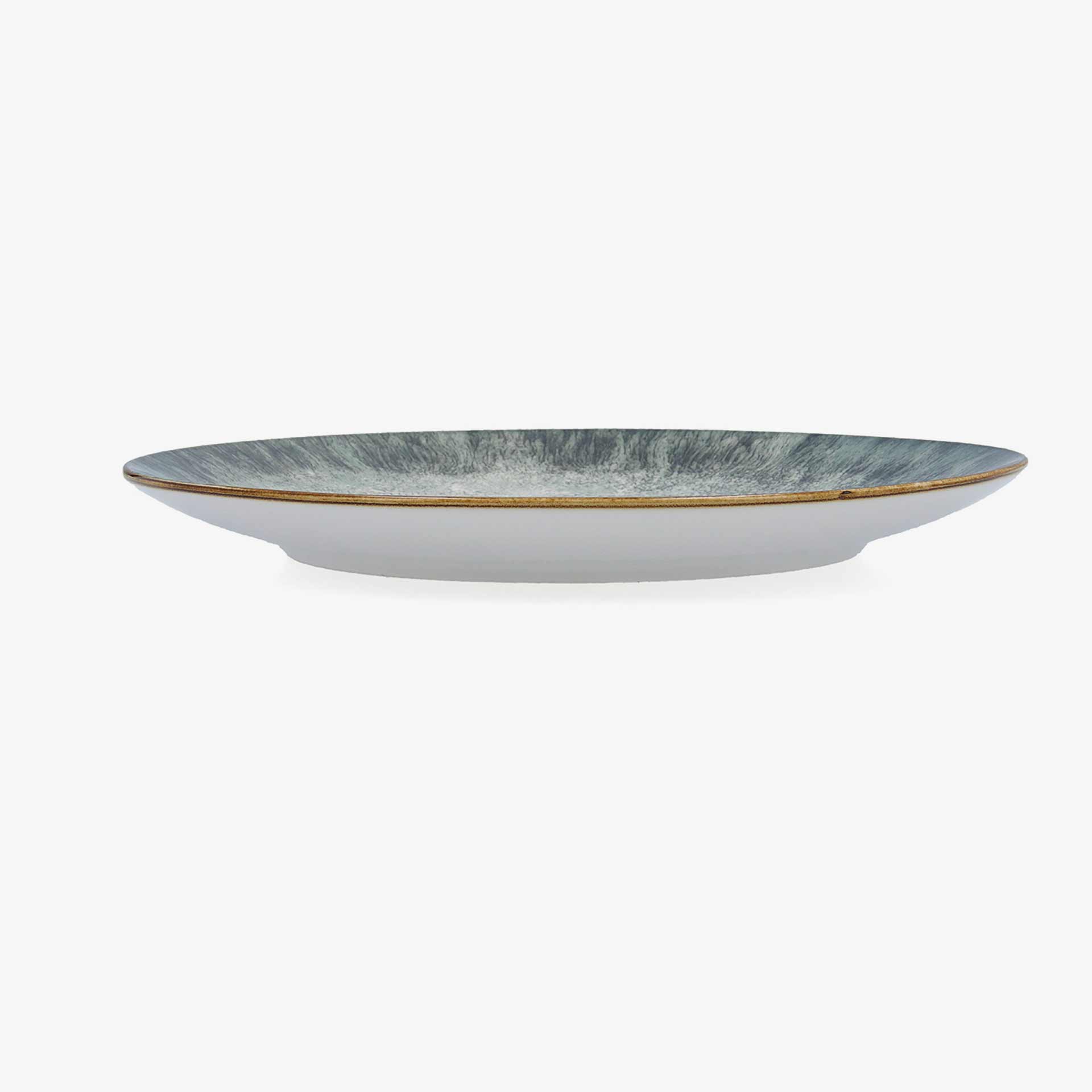 Plato llano de porcelana Moon 27cm