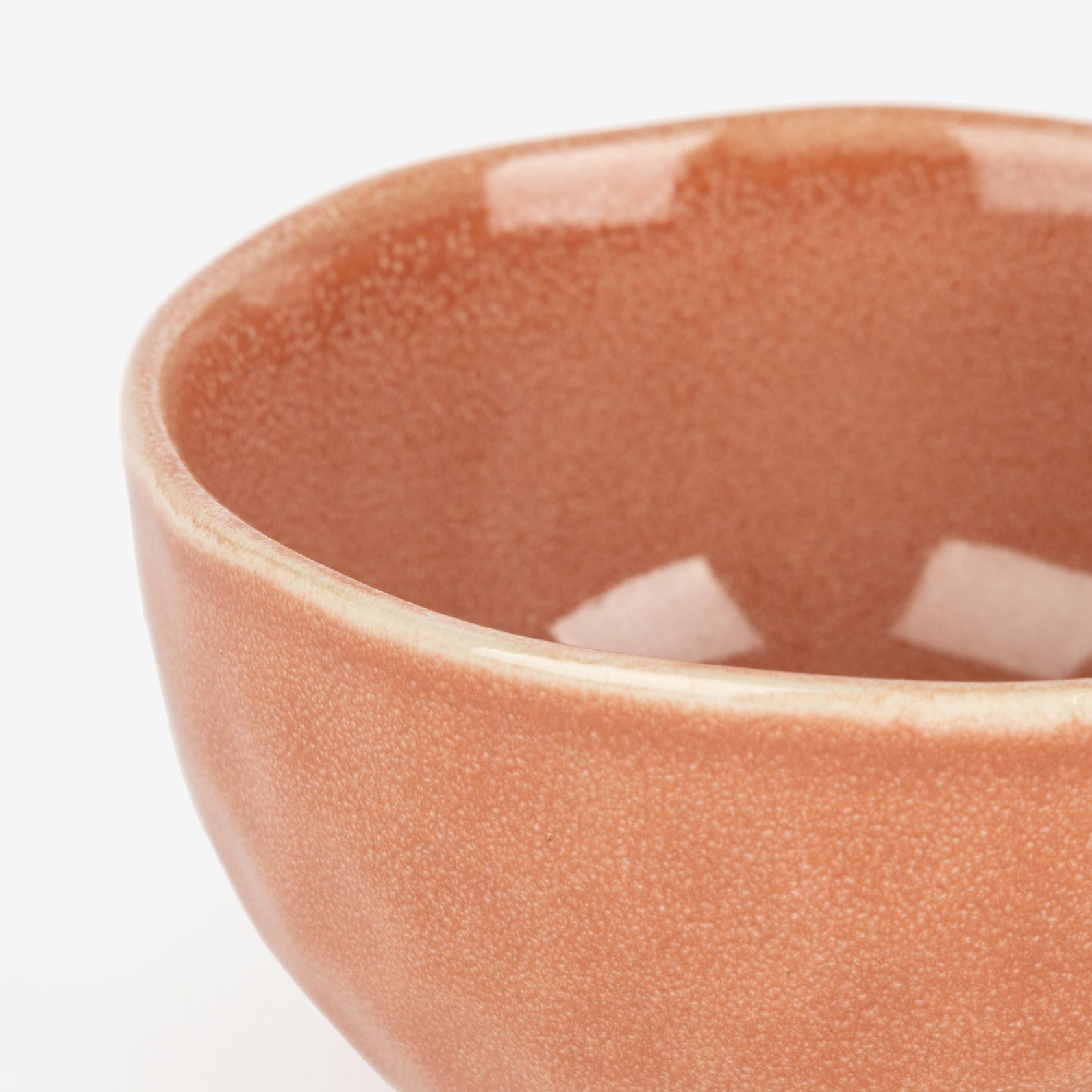 Bol coral de gres Arlet 70cl Ø14x8cm