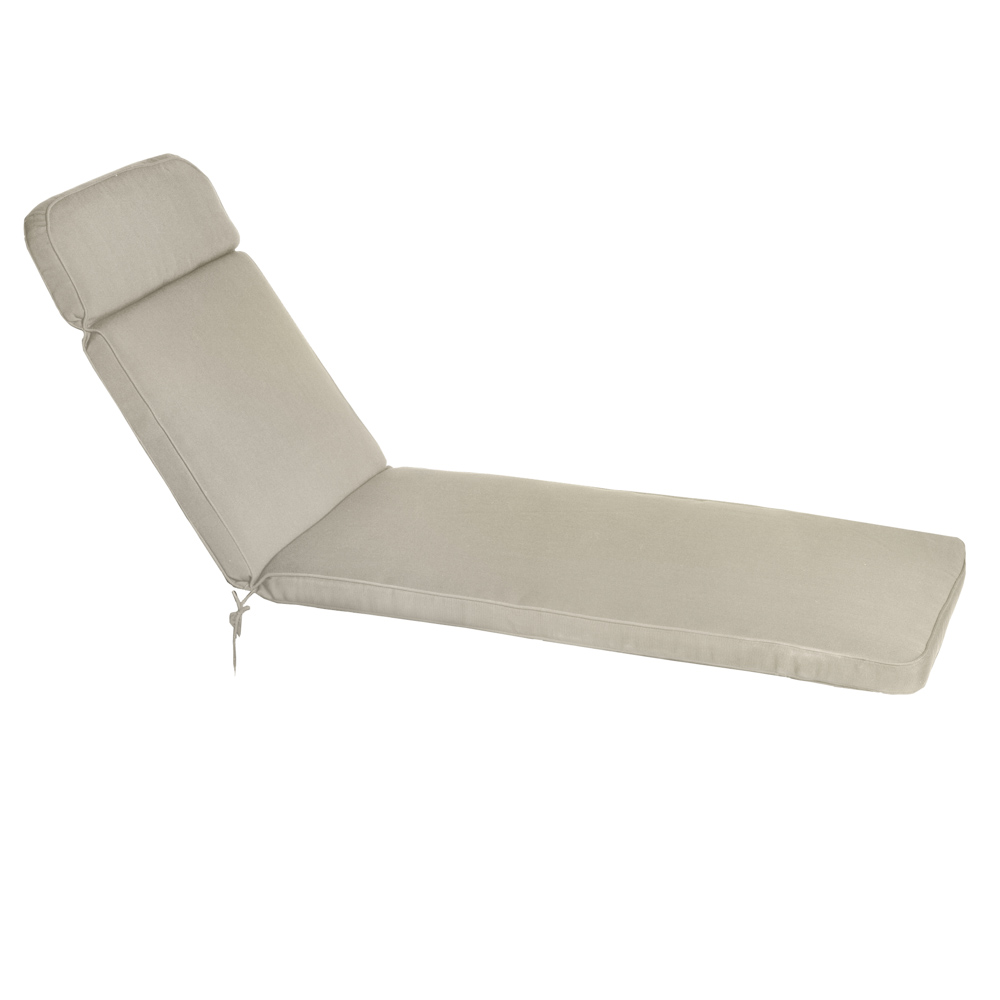 Cojín de tumbona Bahamas en beige