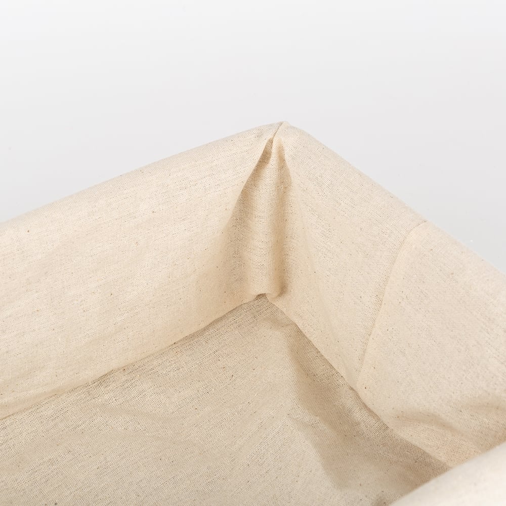 Cesta de fibra beige Seagrass