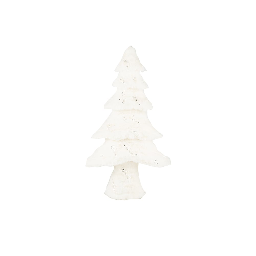 Árbol decorativo de Navidad blanco 32cm