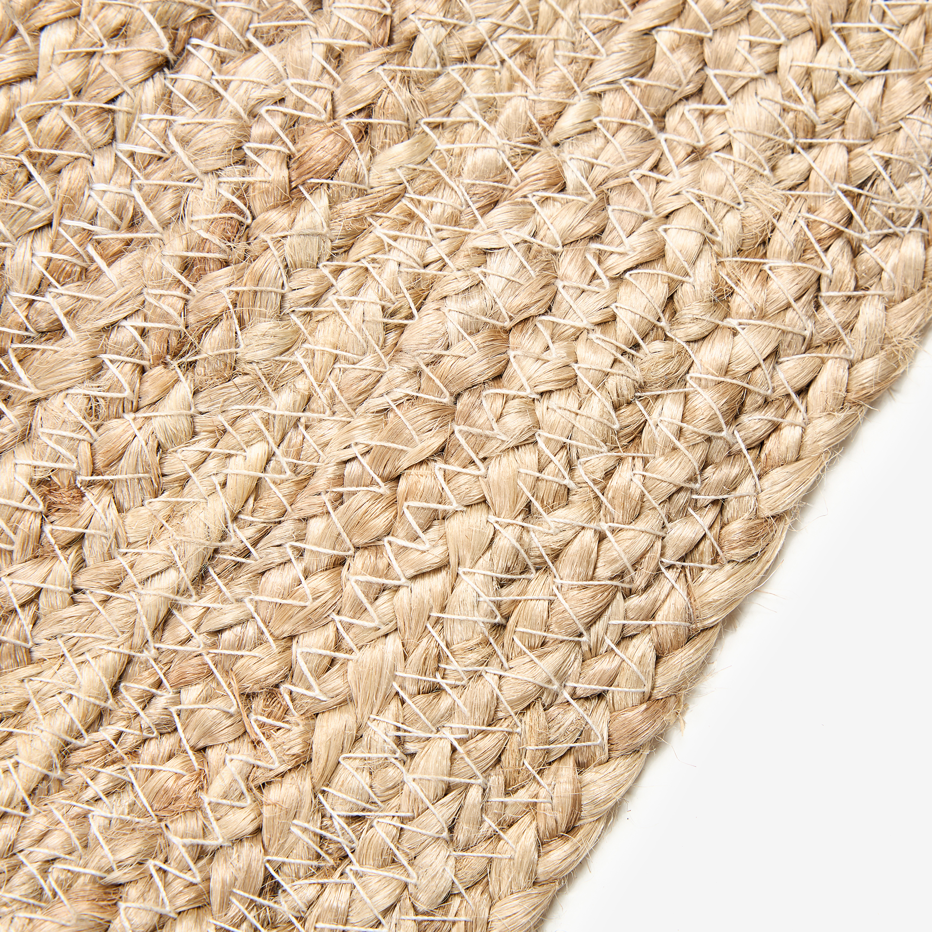 Alfombra de yute natural 170x120cm