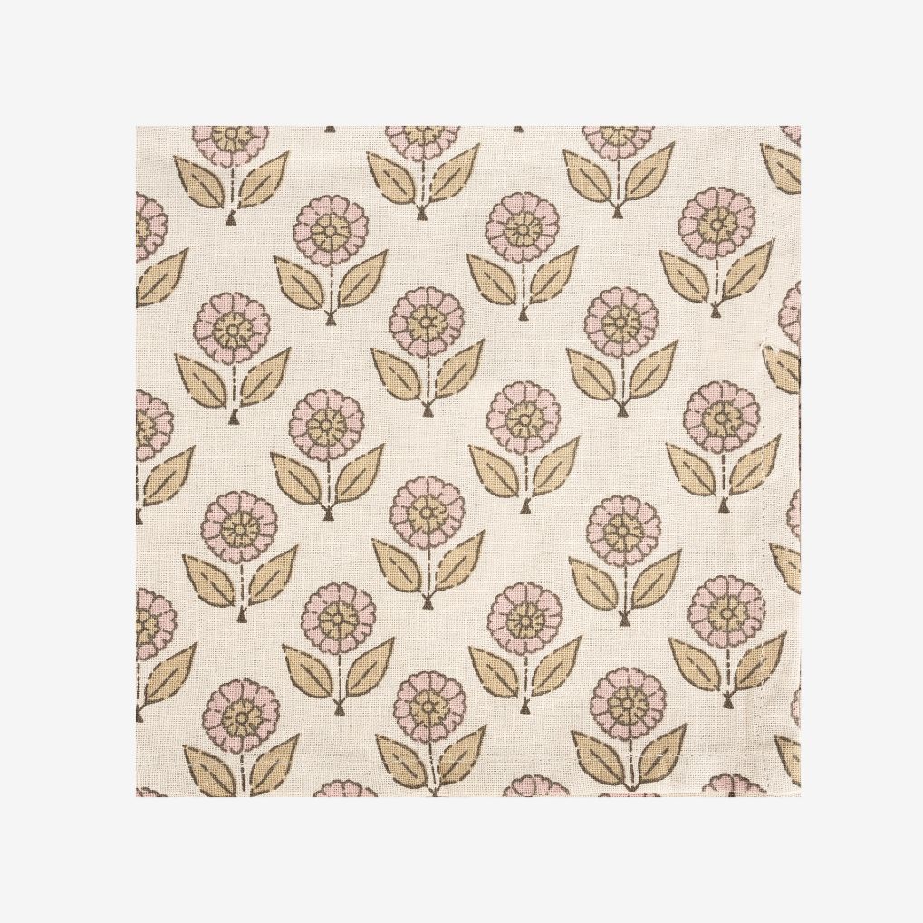 Camino de mesa de algod&oacute;n Gazania 50x150cm