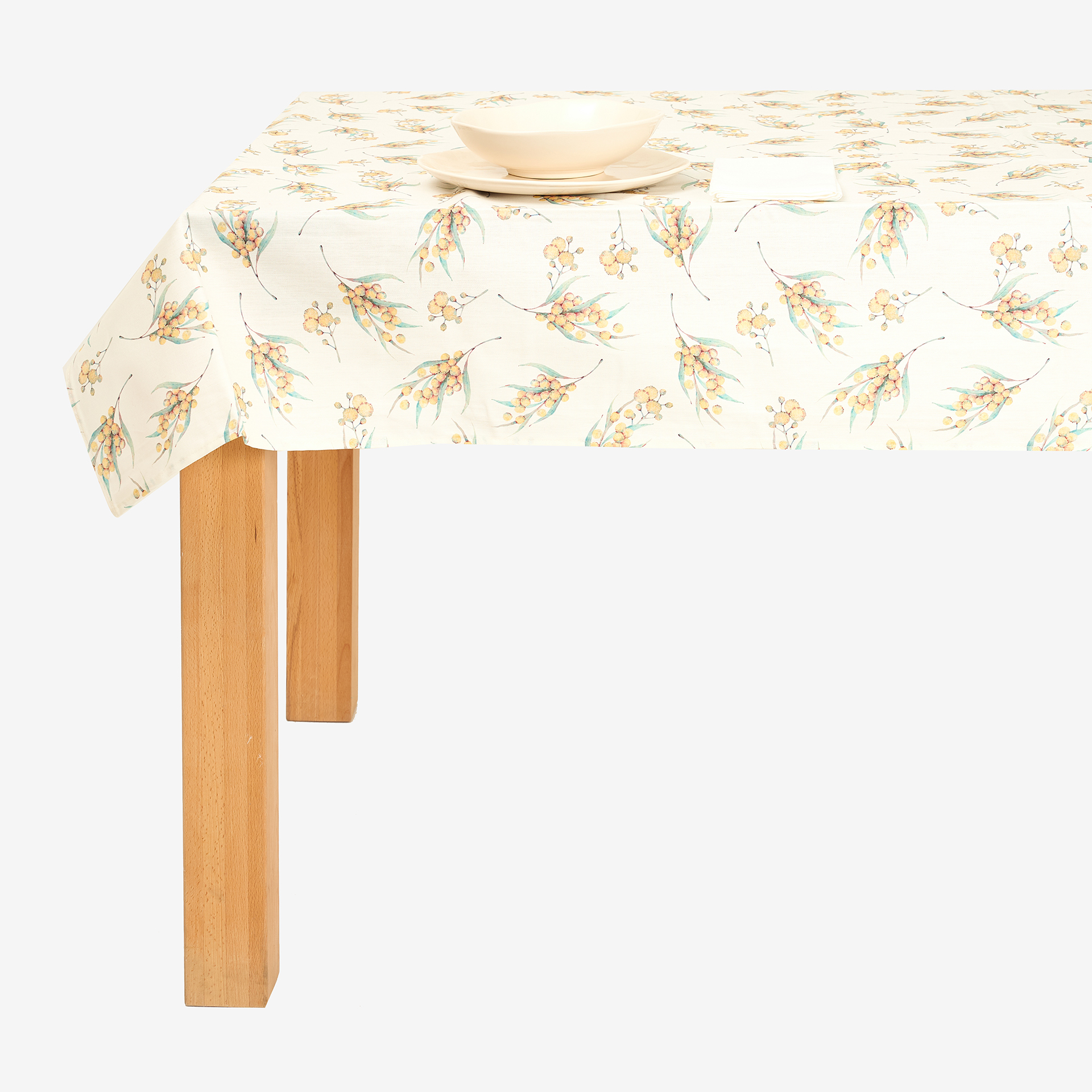 Mantel resinado Racimo 140x140cm