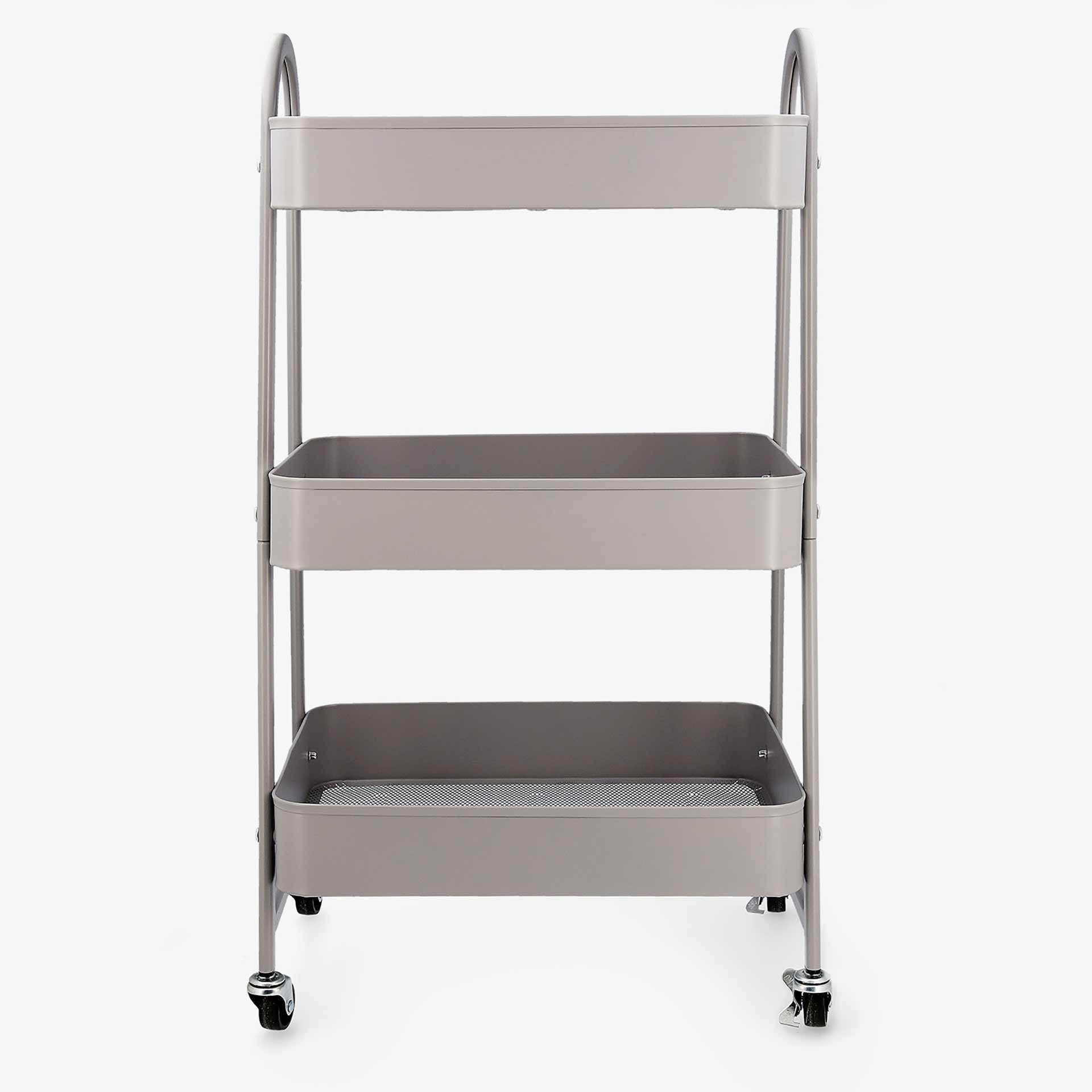 Carro de cocina gris Branik 45x31x78