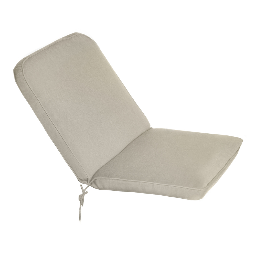 Cojín de silla natural Bahamas 90x45cm