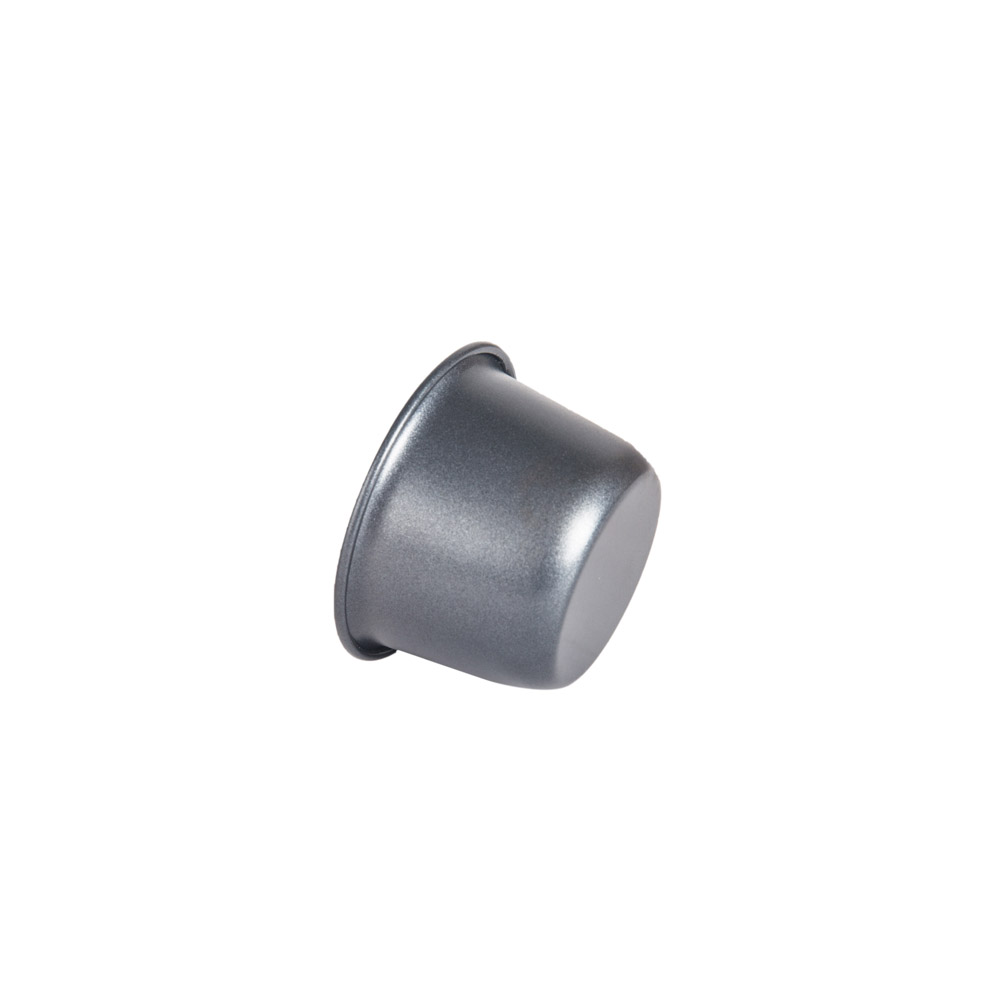 Molde de acero para flan Sweet Grey 8x5cm