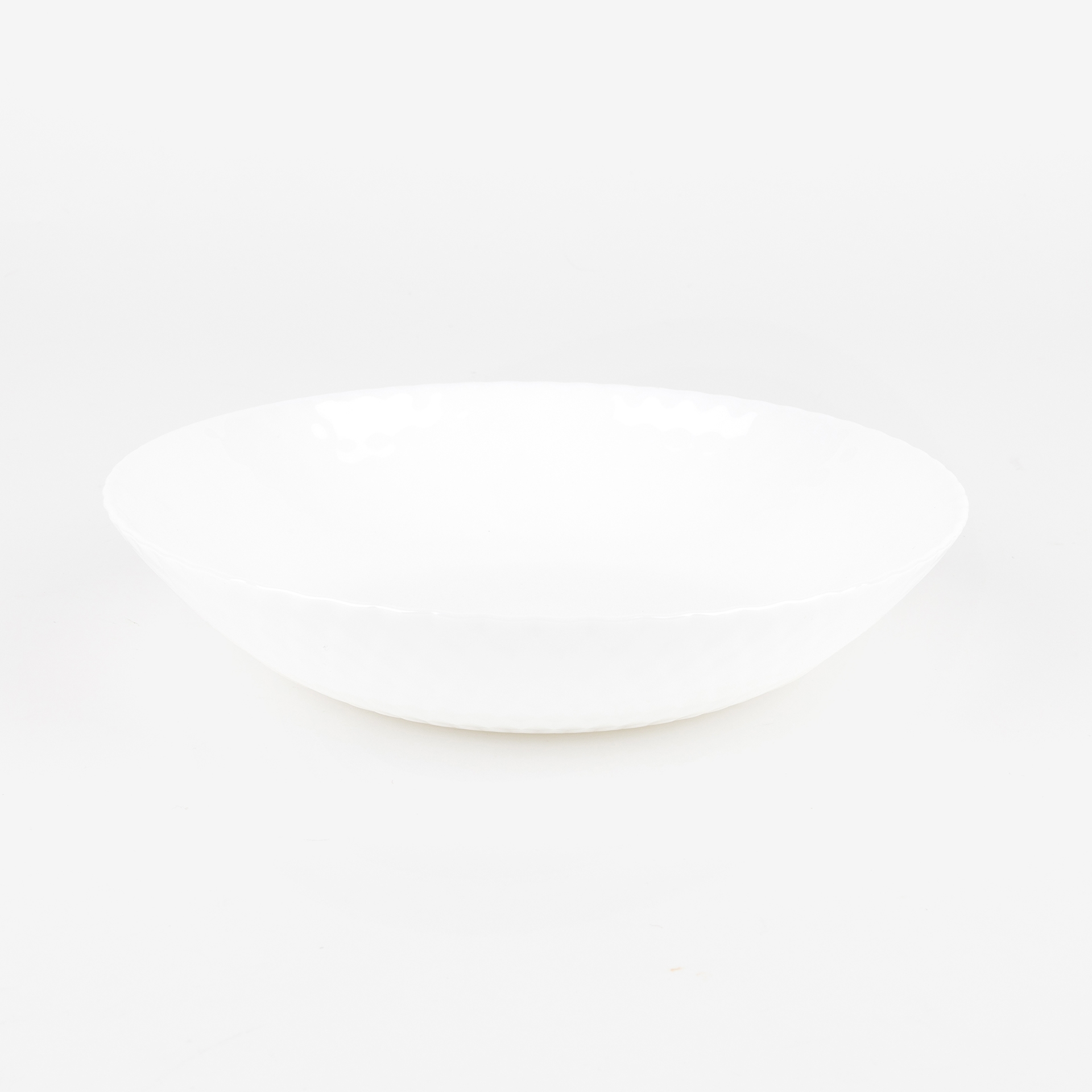 Vajilla de porcelana de 18 piezas blanca de arcopal Yelen