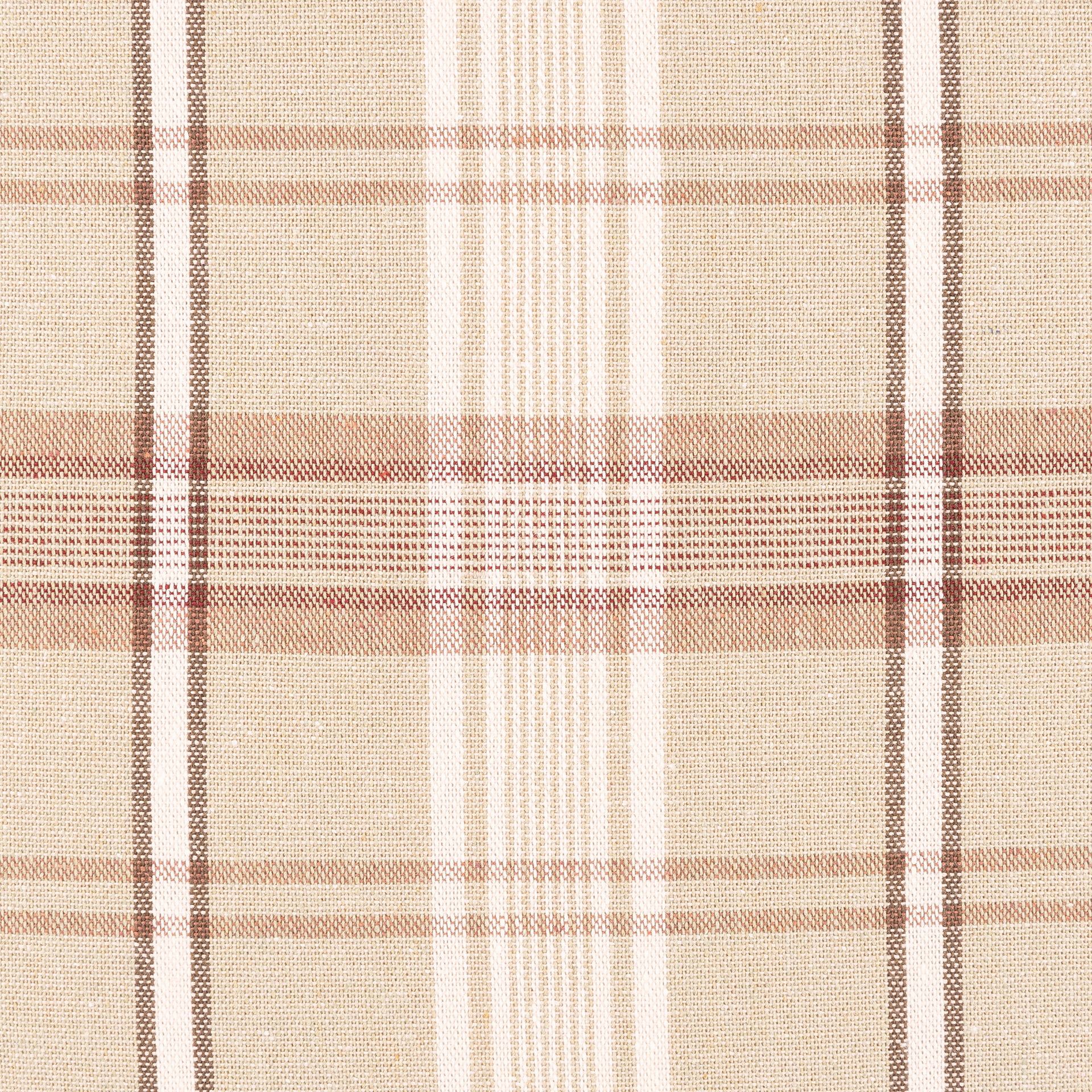 Funda de coj&iacute;n de algod&oacute;n reciclado Tart&aacute;n uva Sira 45x45cm