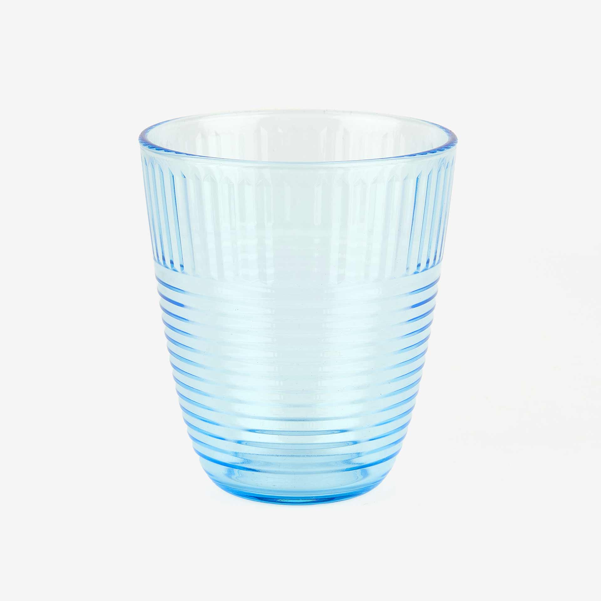 Vaso de vidrio azul Velor 31cl