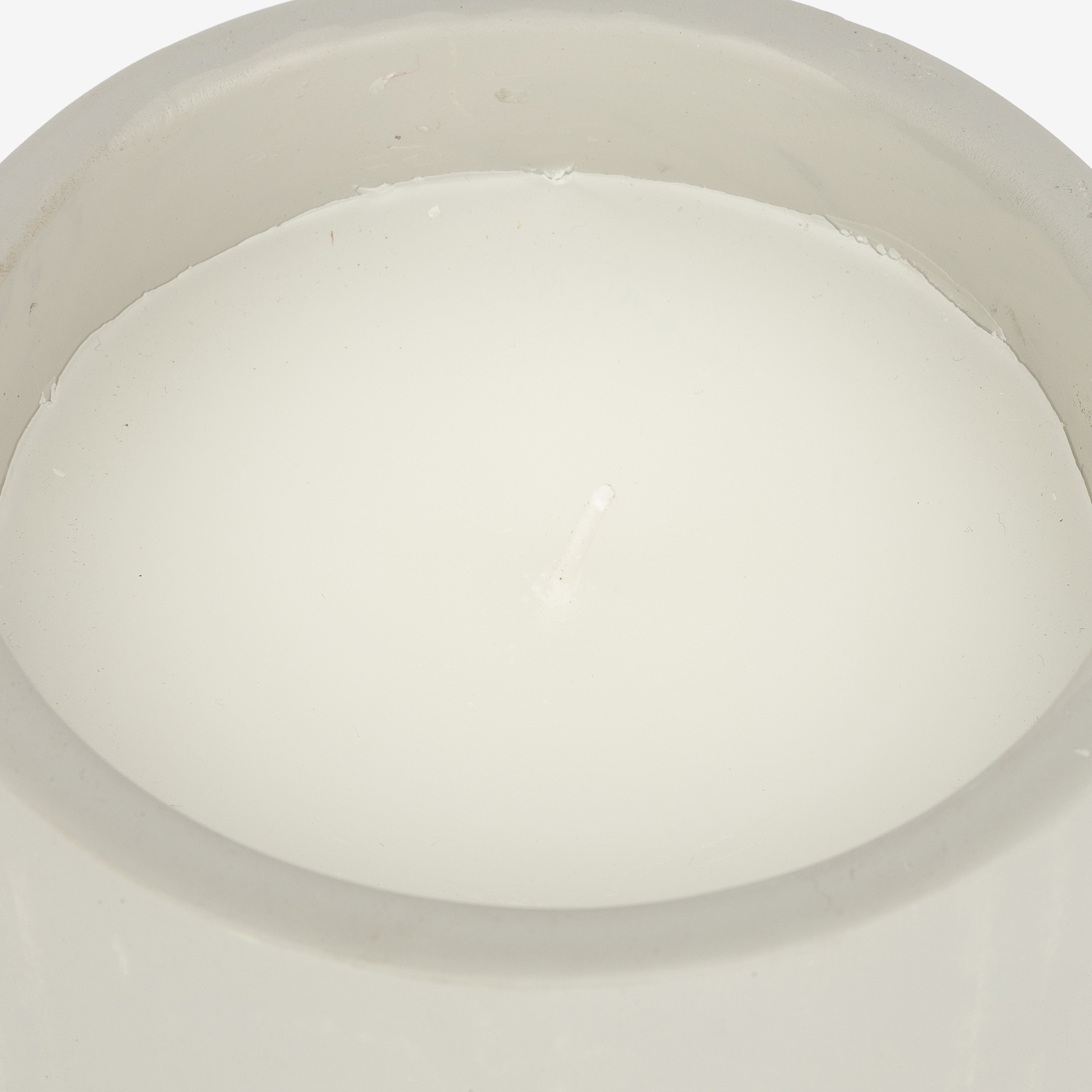 Vela en vaso de citronela y Lemongrass beige Pot 10cm