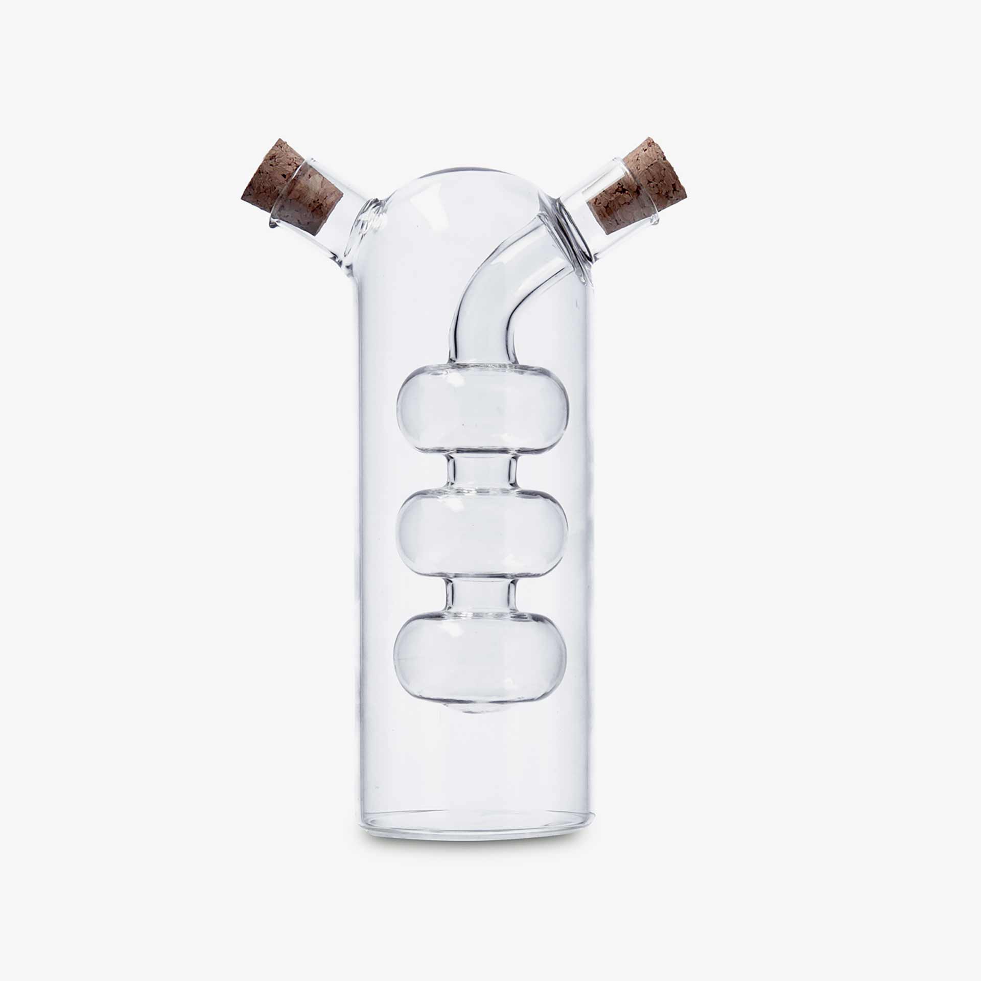 Aceitera y vinagrera de vidrio Scarlet 26cl