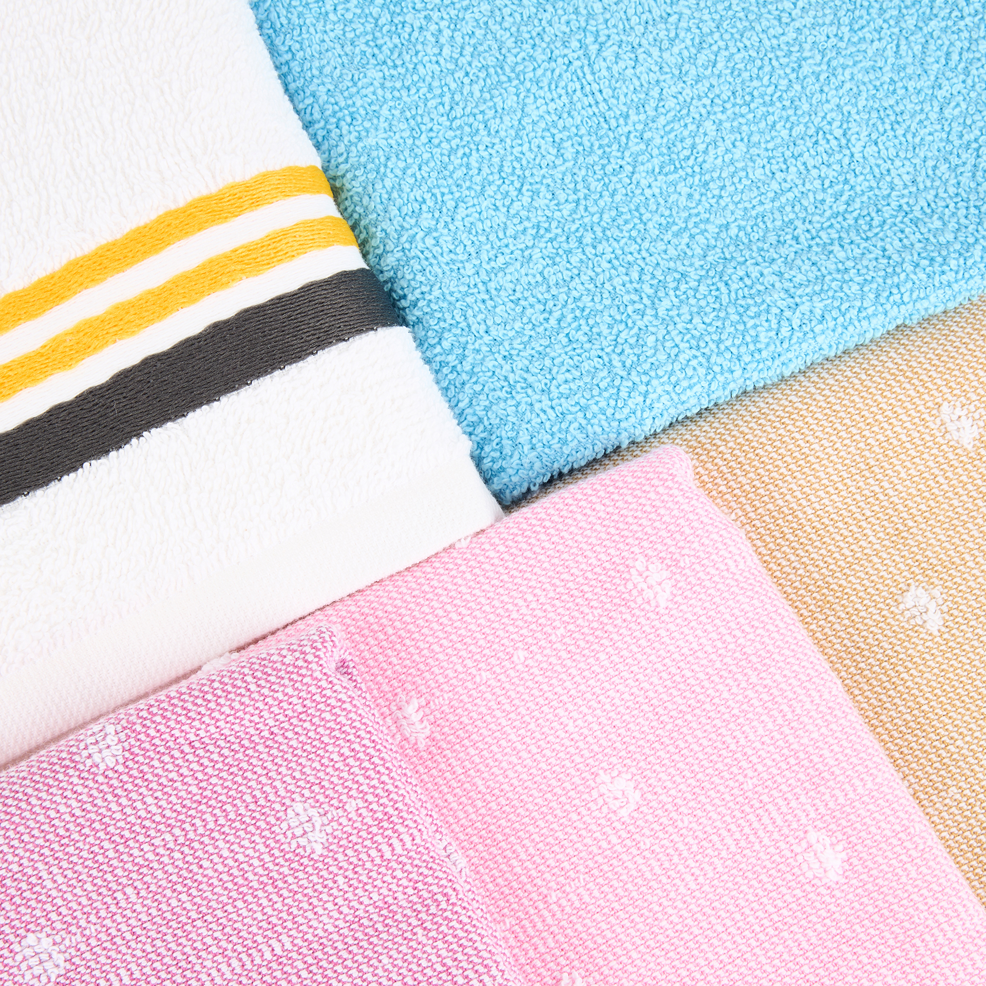 Paño de cocina de algodón 50x50cm en varios colores