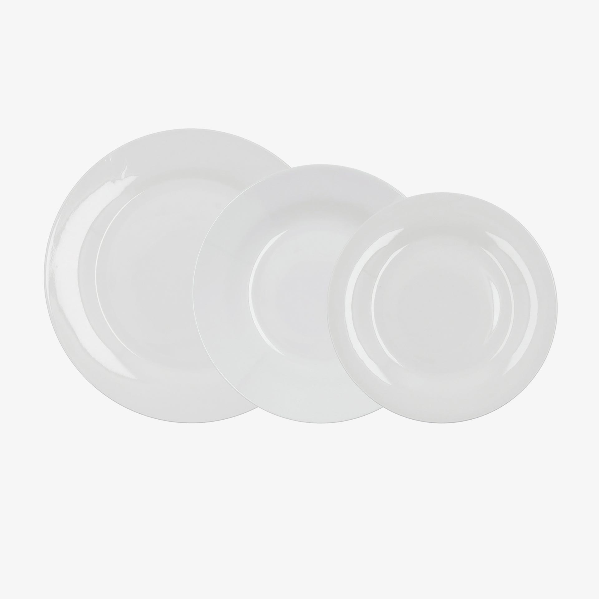 Vajilla de 18 piezas porcelana brillo Vetra