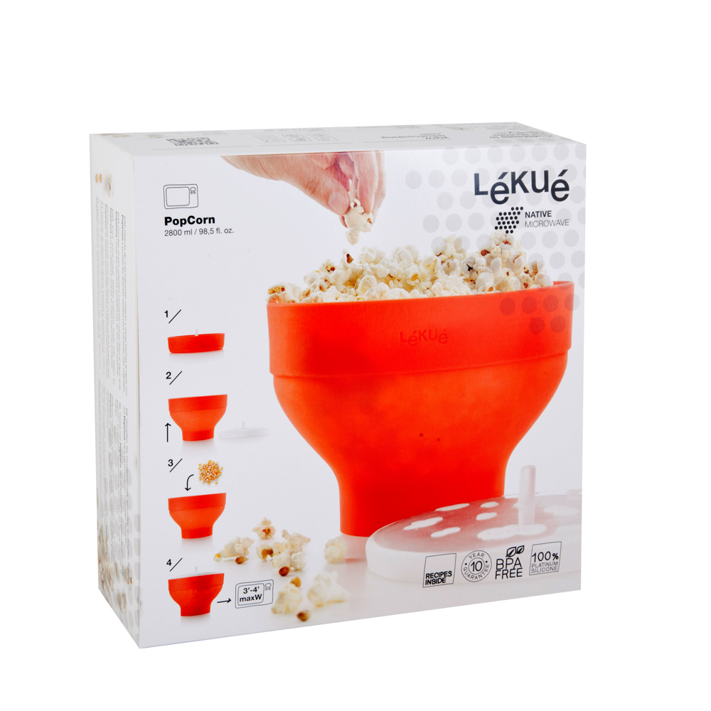 Palomitero para microondas de silicona Micro Popcorn - Lékué