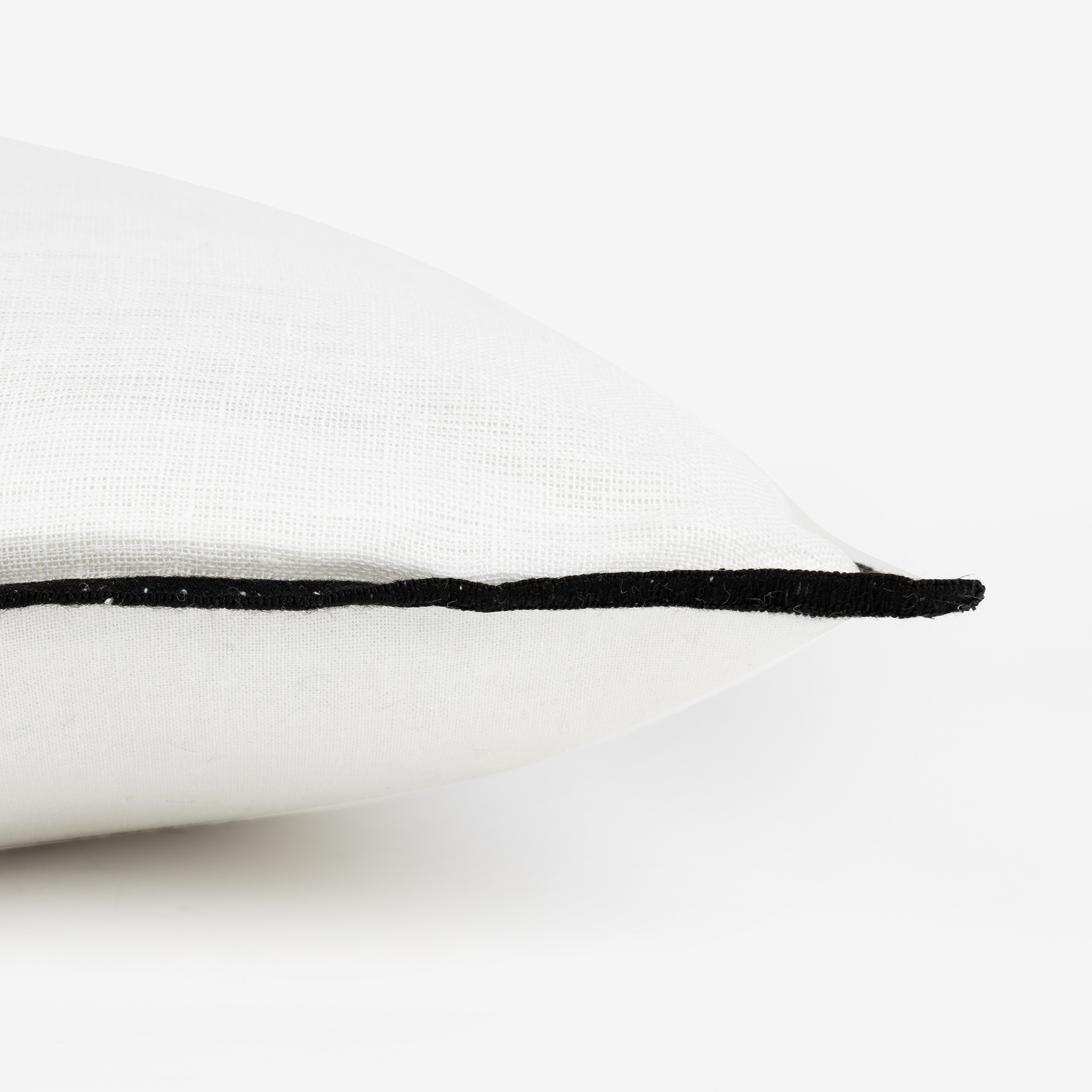 Coj&iacute;n de algod&oacute;n blanco Elijah 40x40cm