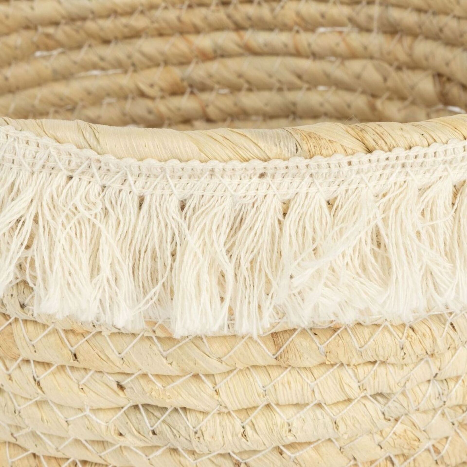 Cesta de esparto Rulf 19x19x13cm