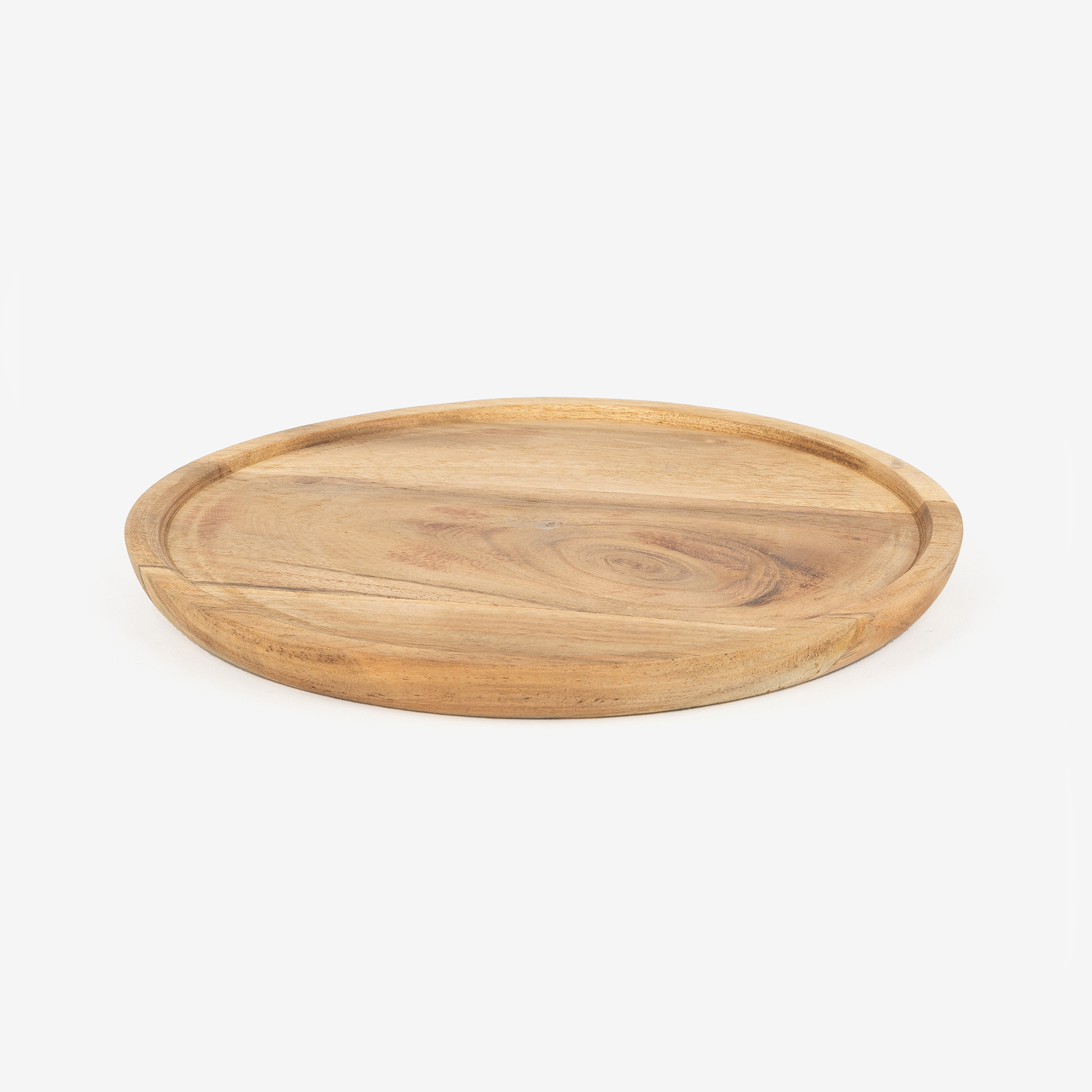 Centro de madera de acacia Salcam &Oslash;22cm