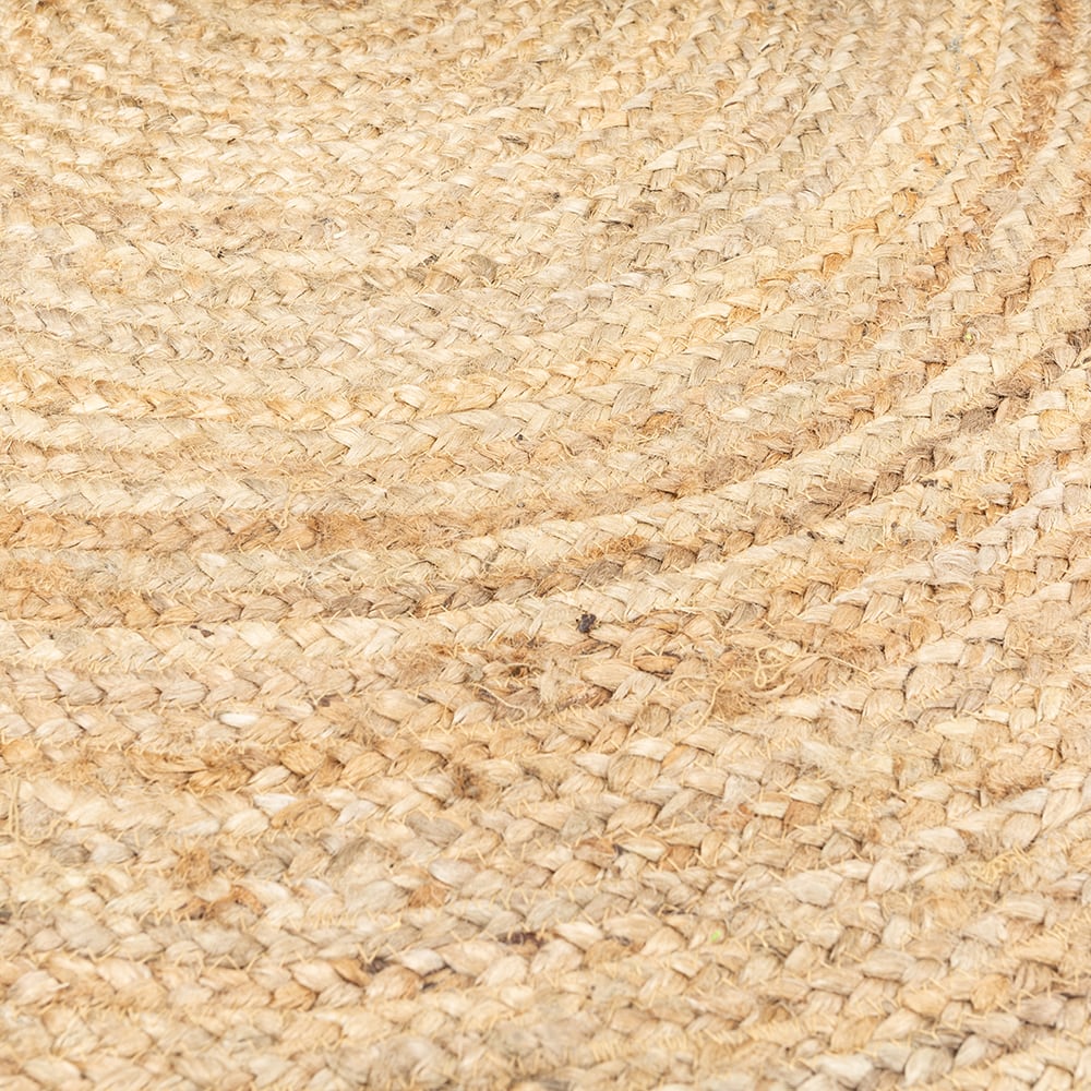 Alfombra redonda de yute &Oslash;150cm