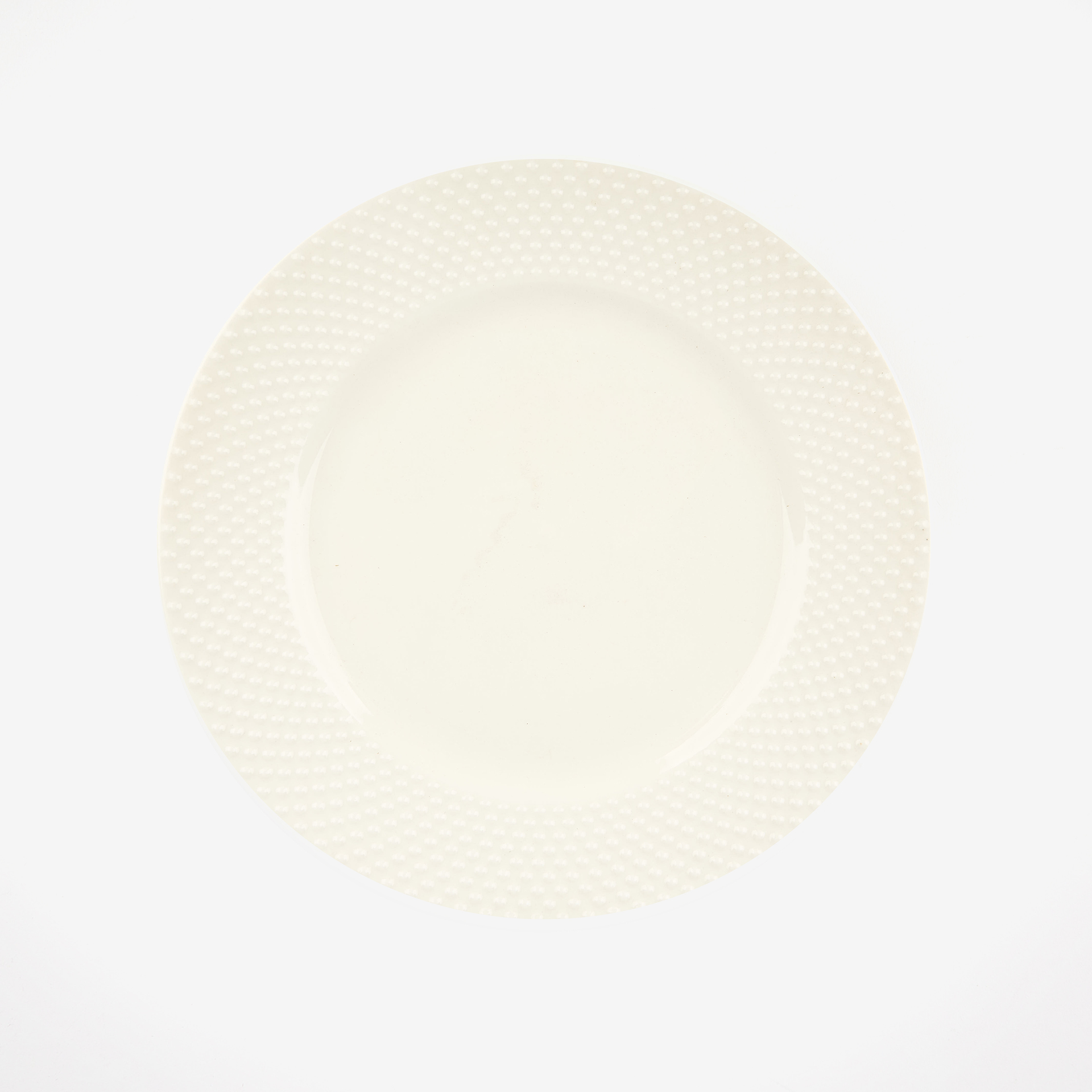 Vajilla de 12 piezas de cer&aacute;mica blanca Meloni