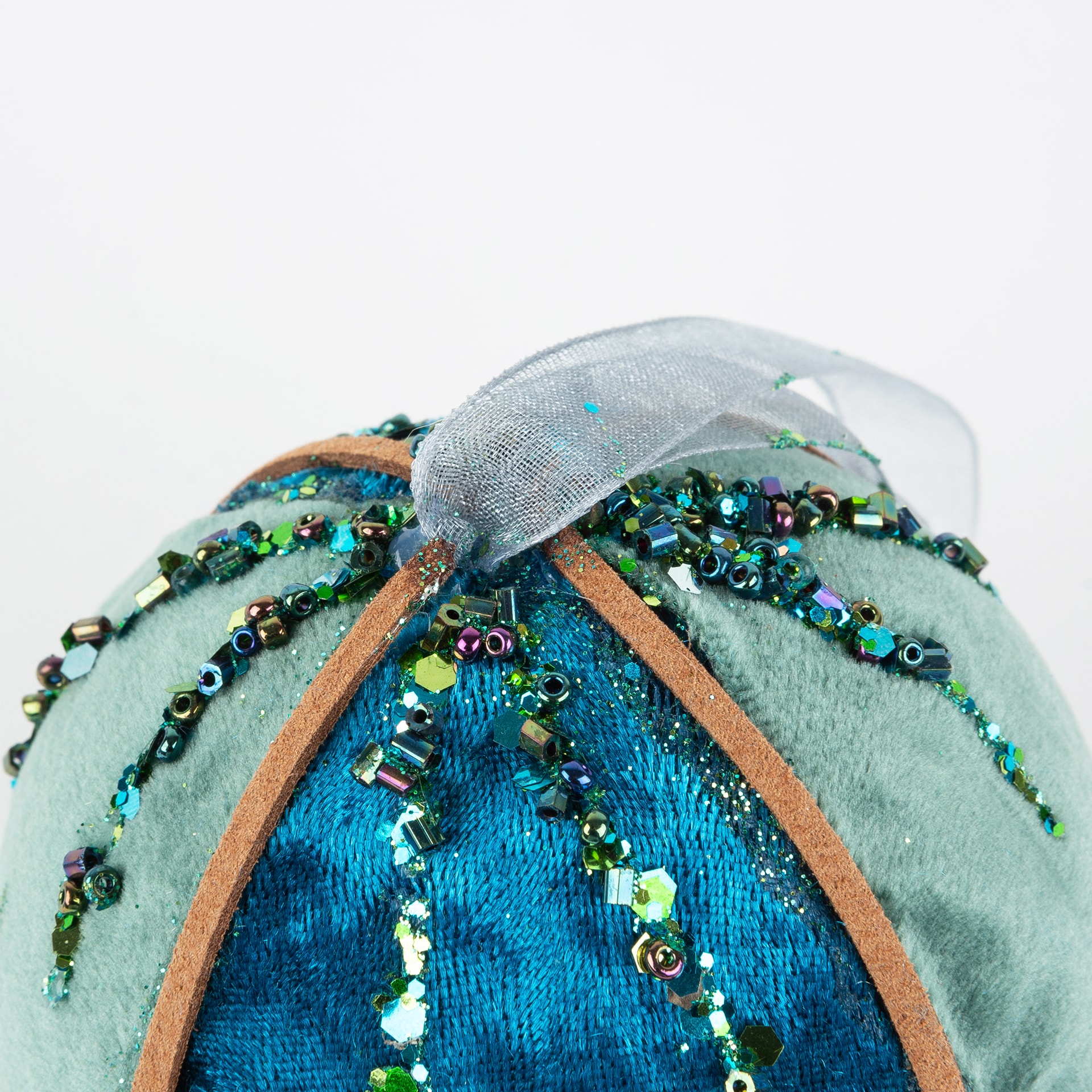 Bola decorativa terciopelo 8cm