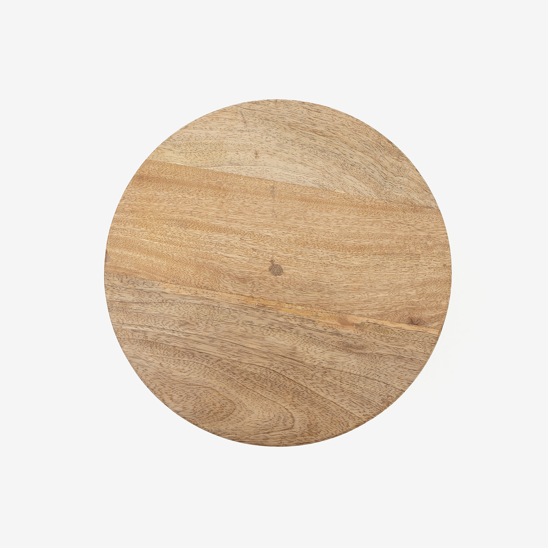 Mesa auxiliar de madera de mango Maras Ø30,5x40cm