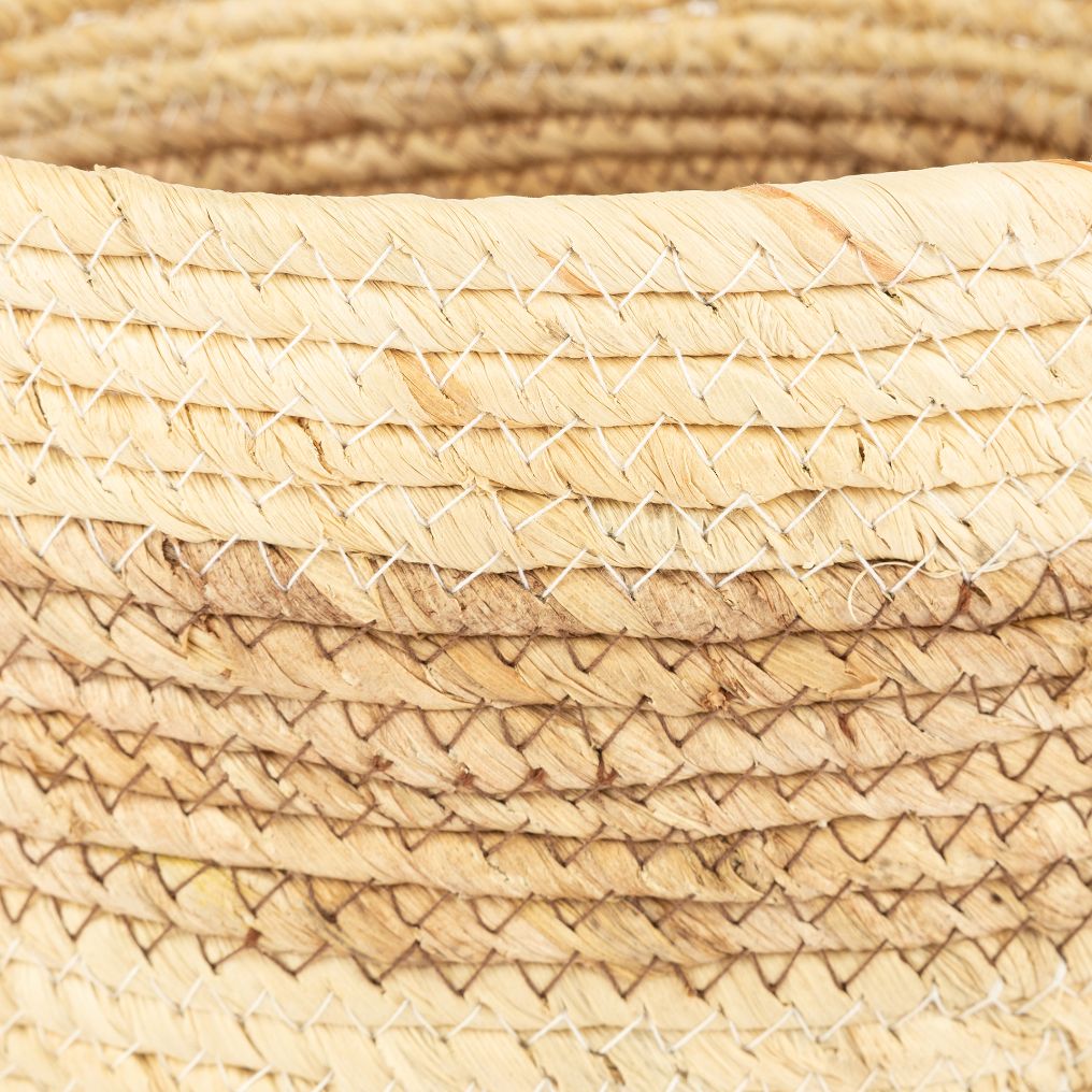 Macetero de ca&ntilde;a Riges &Oslash;25x19cm