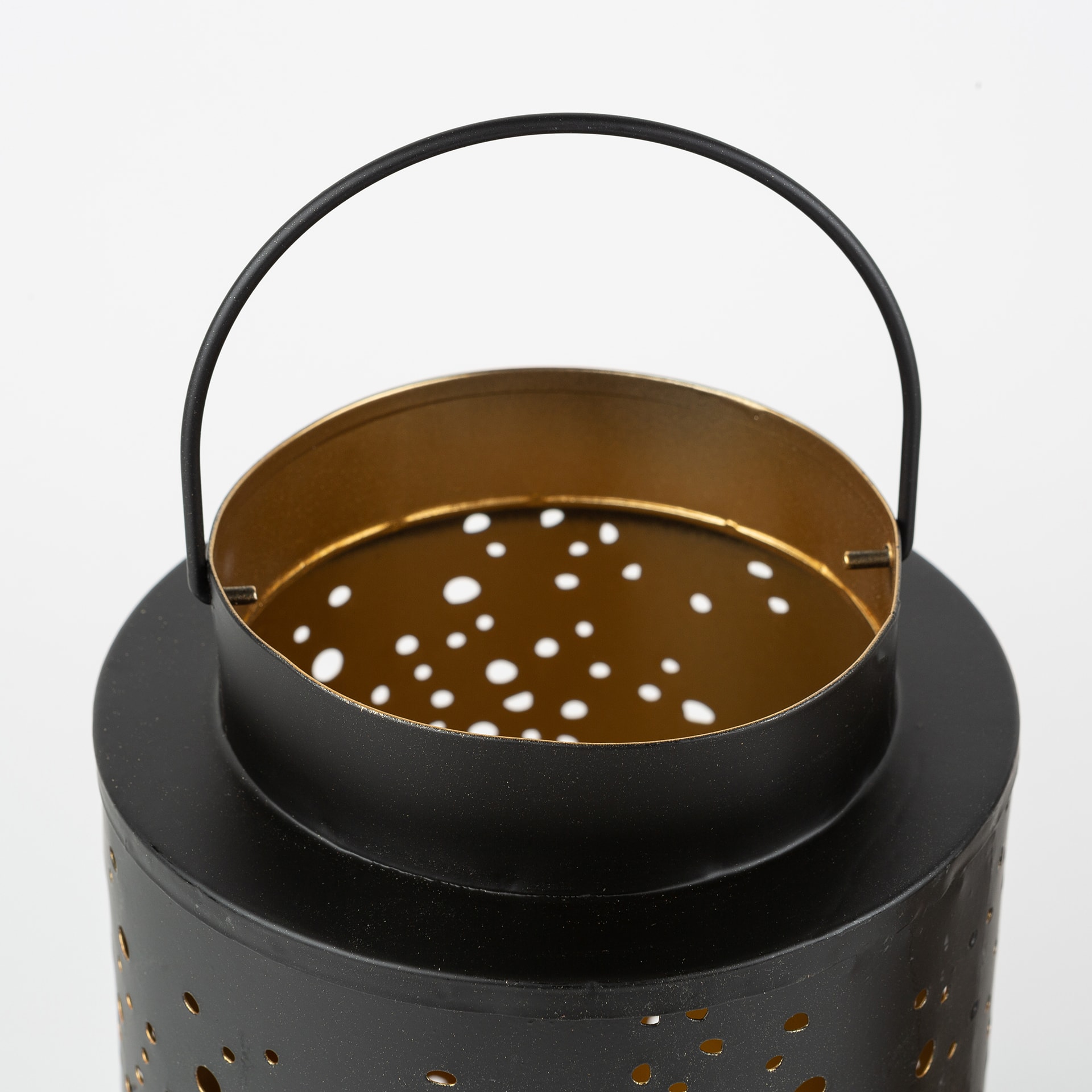 Portavelas metal Ø14x24cm en varios modelos