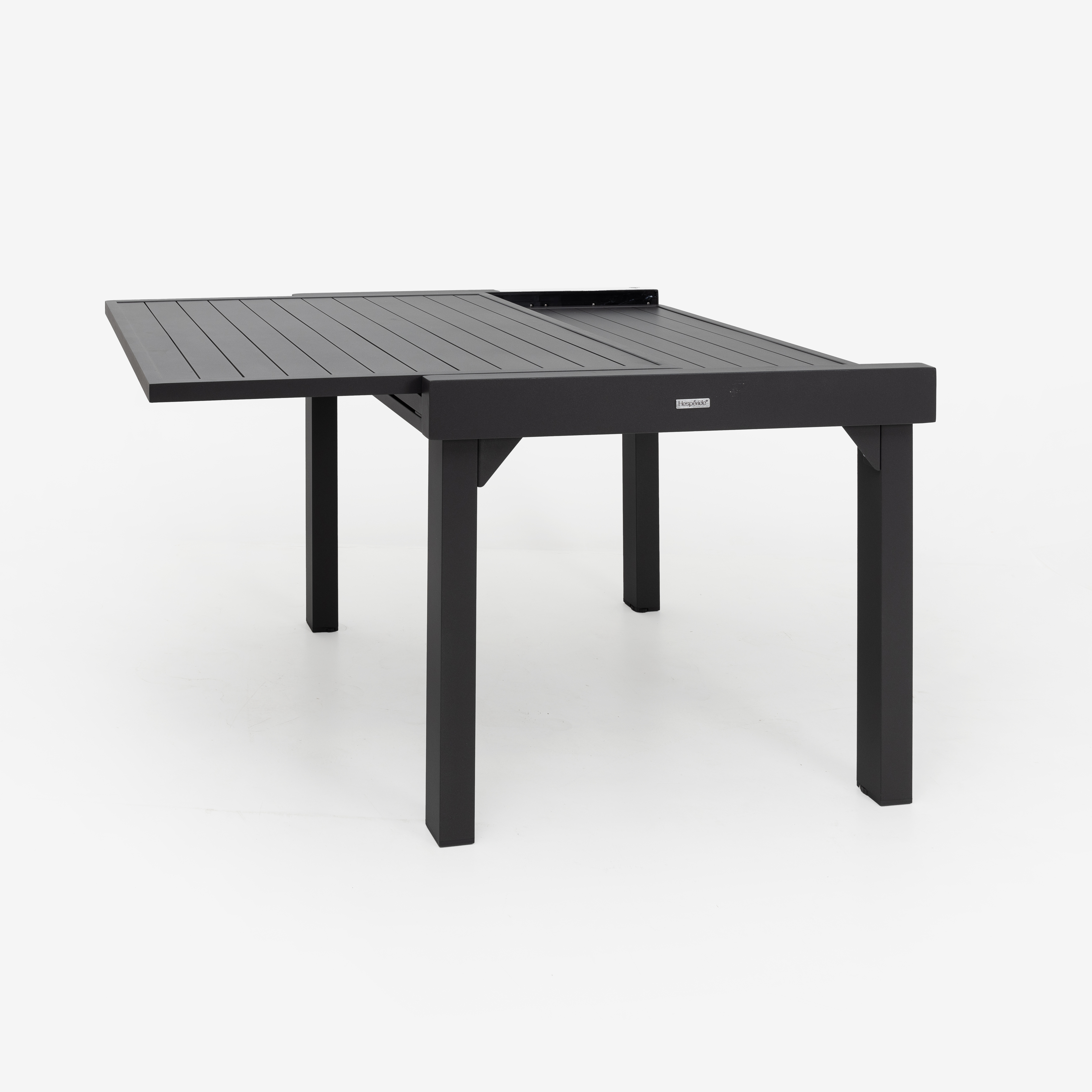 Mesa de jard&iacute;n extensible de aluminio Flamin 90/180x90x75cm