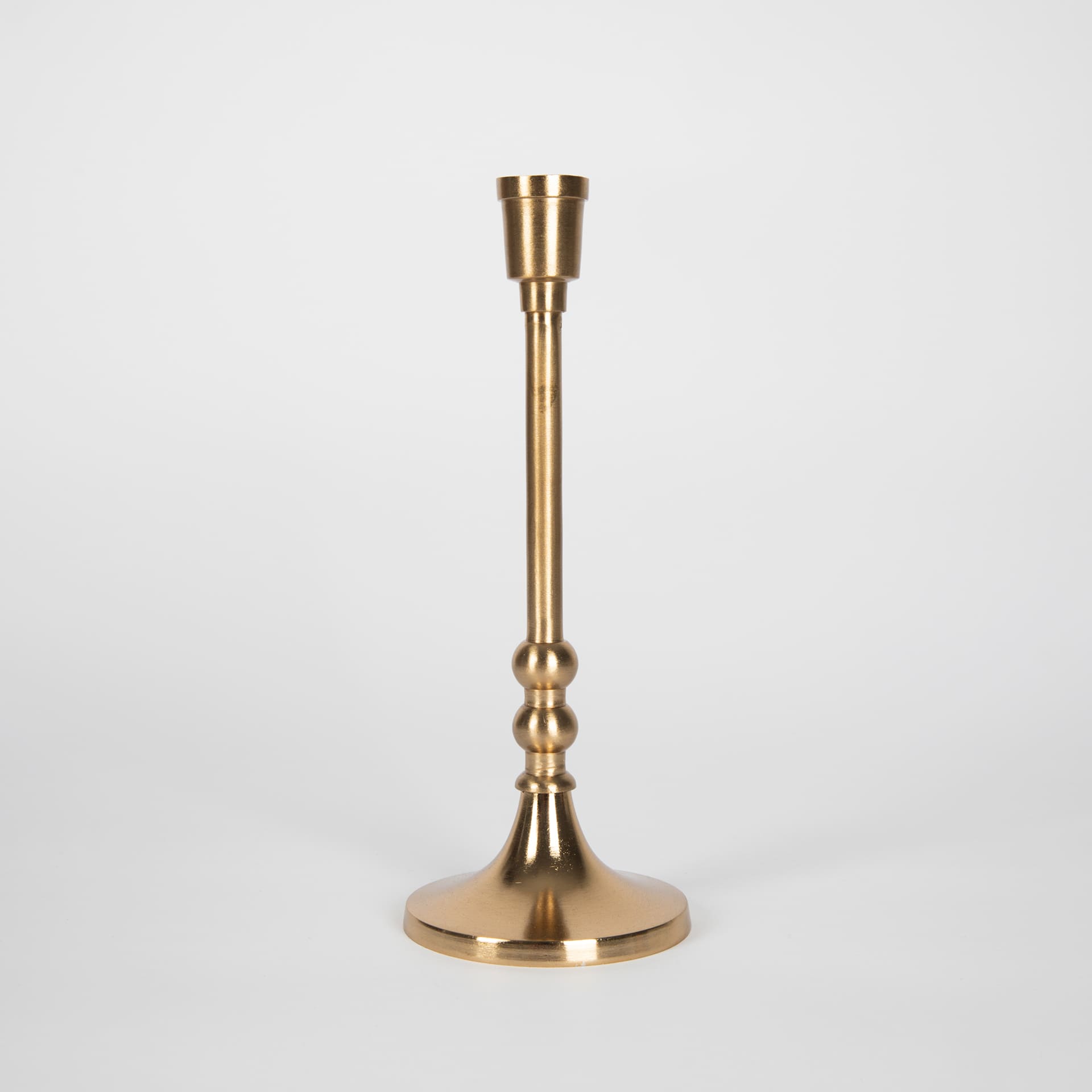 Candelabro de aluminio dorado Altin 24cm