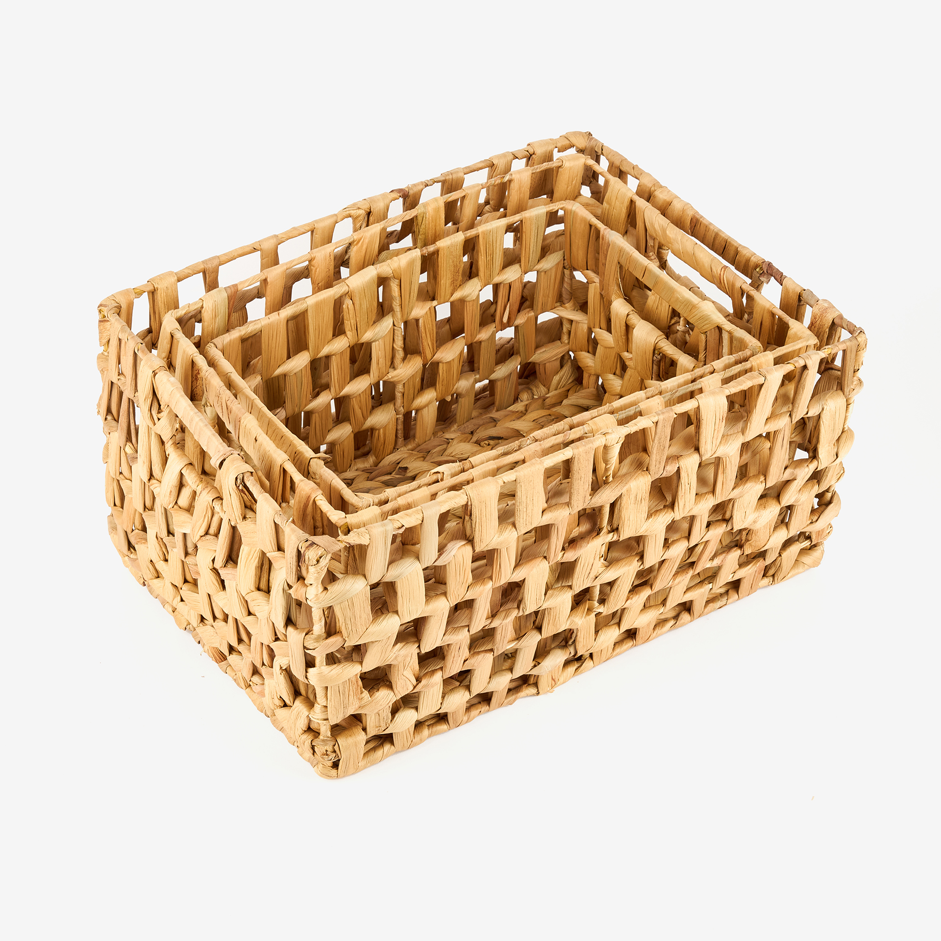 Cesta de fibras naturales Melan 35x25x18cm