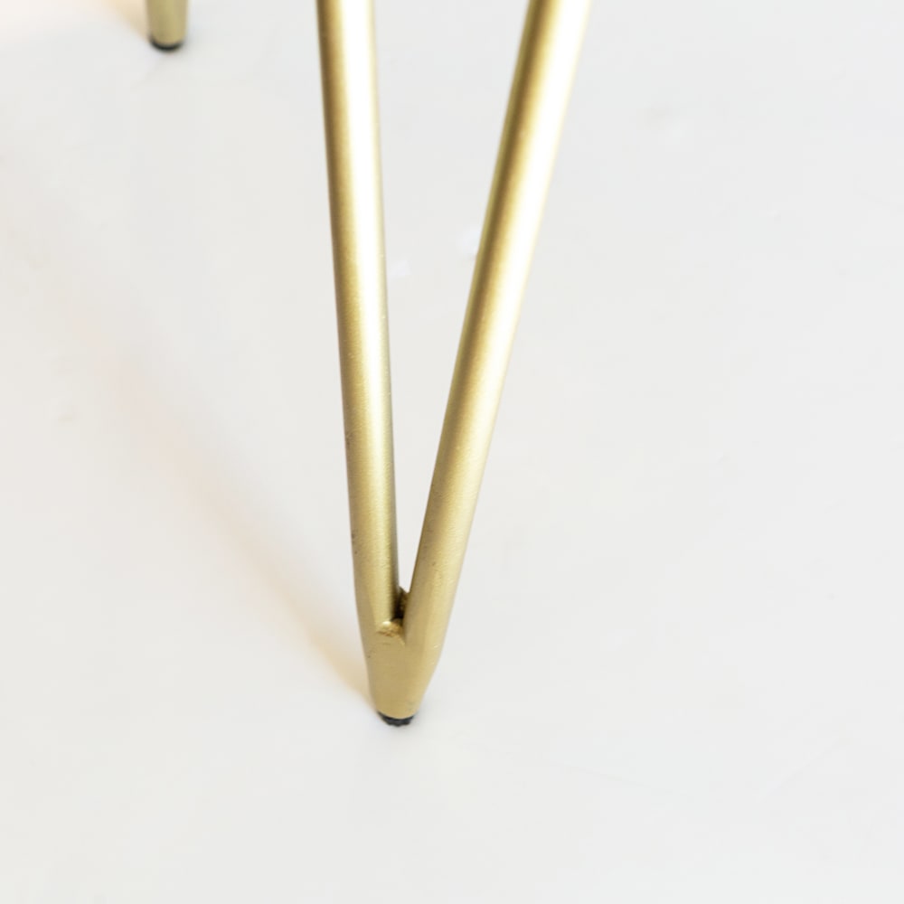 Escritorio de madera de mango 115x40x82cm Clau&Chloe