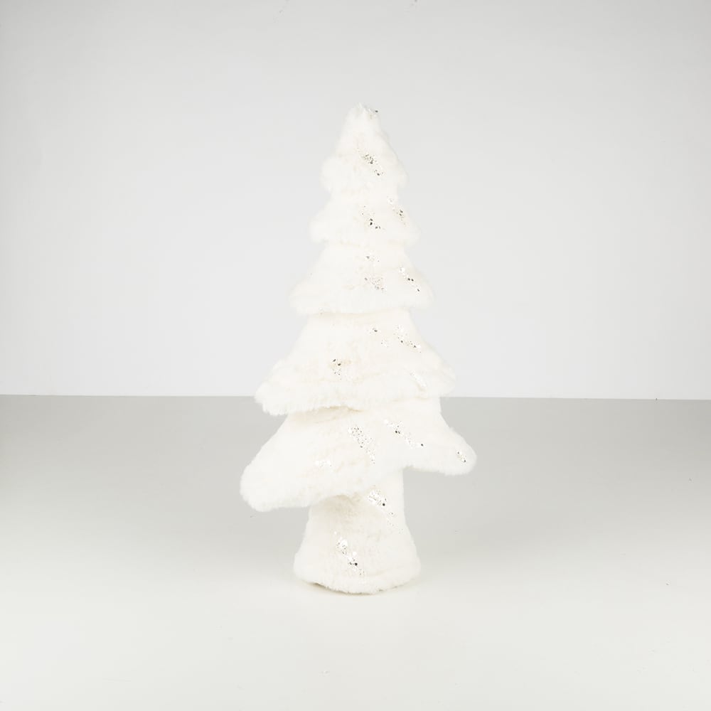 Árbol decorativo de Navidad blanco 32cm