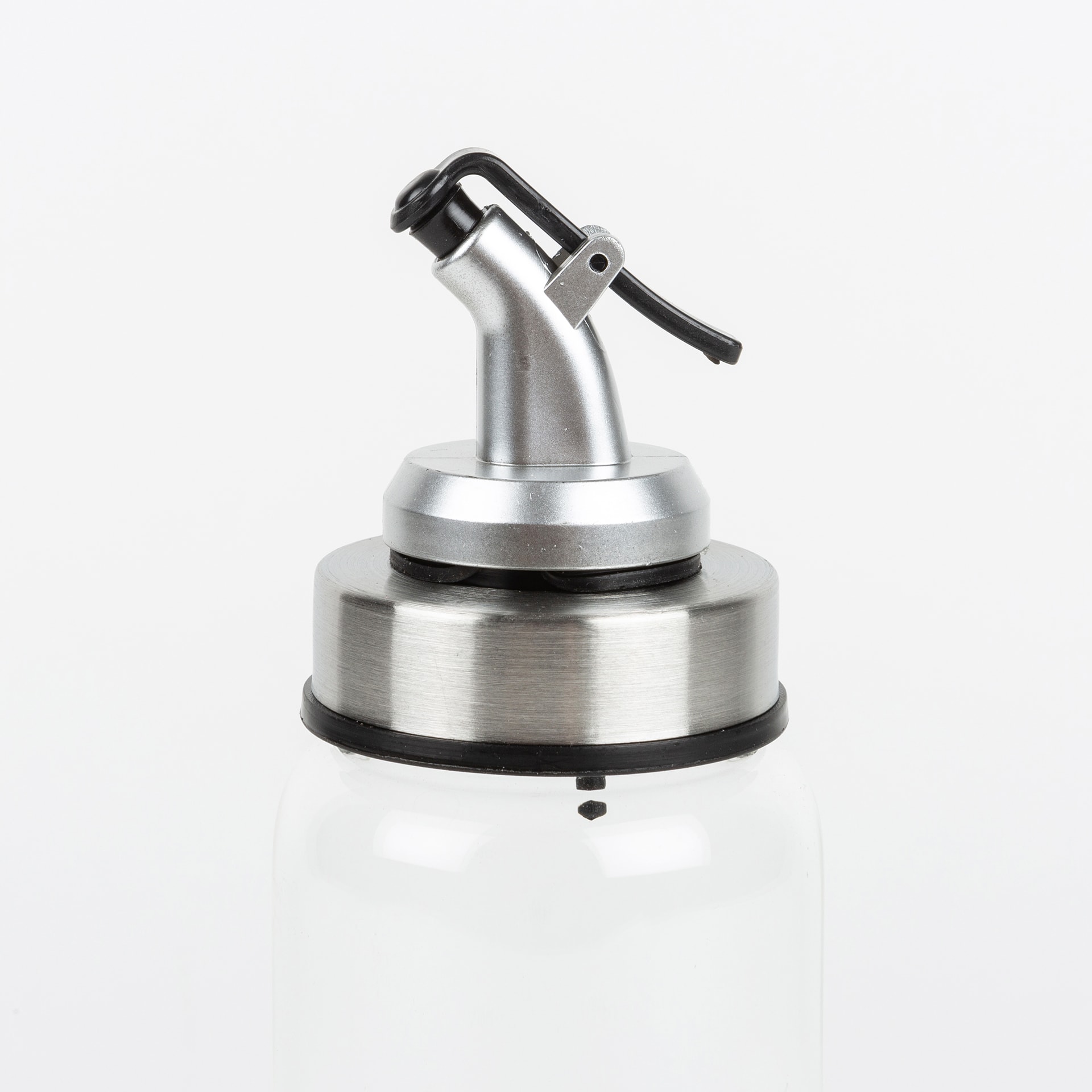 Aceitera con dosificador de acero inoxidable Len