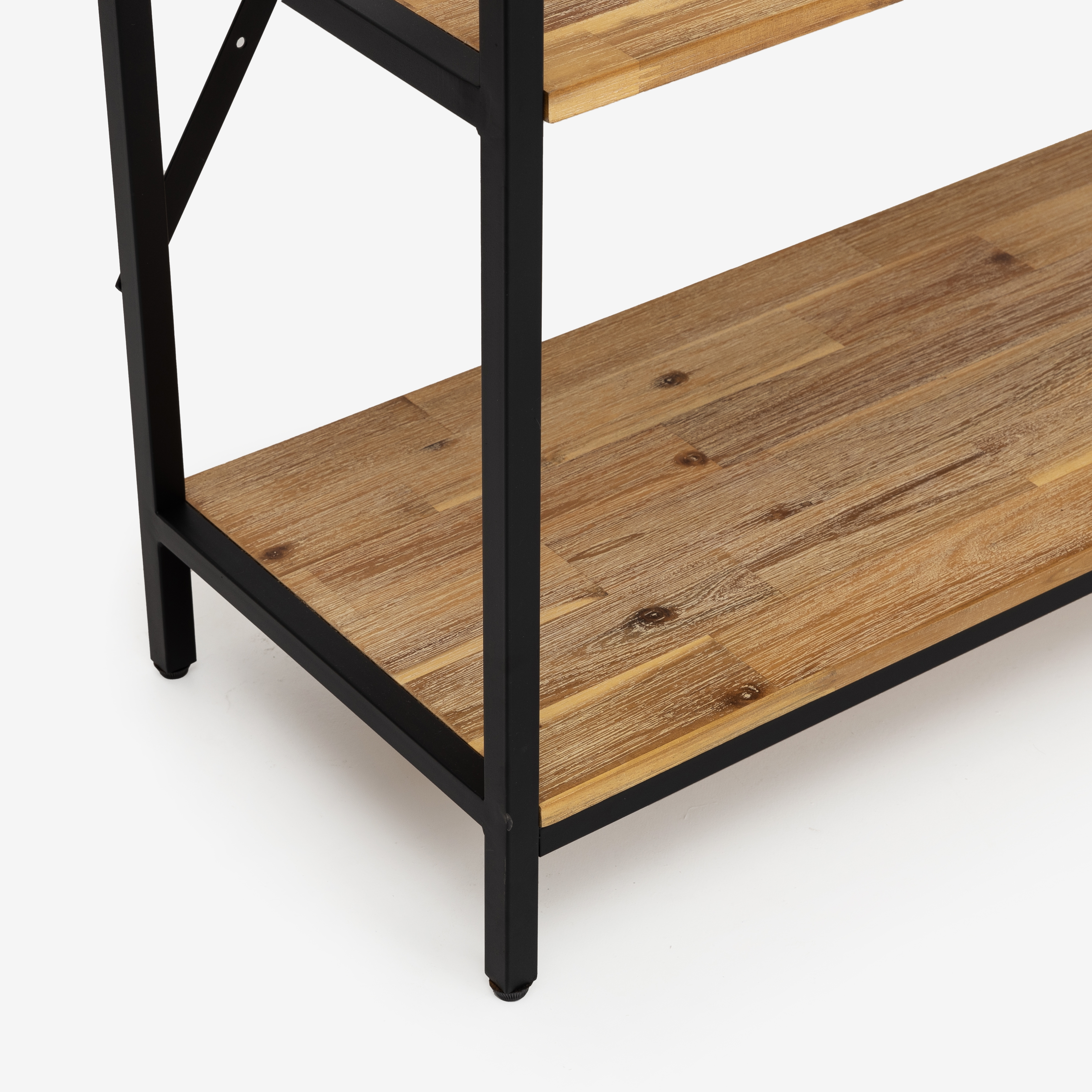 Estantería de madera de acacia Edena 90x35x180cm