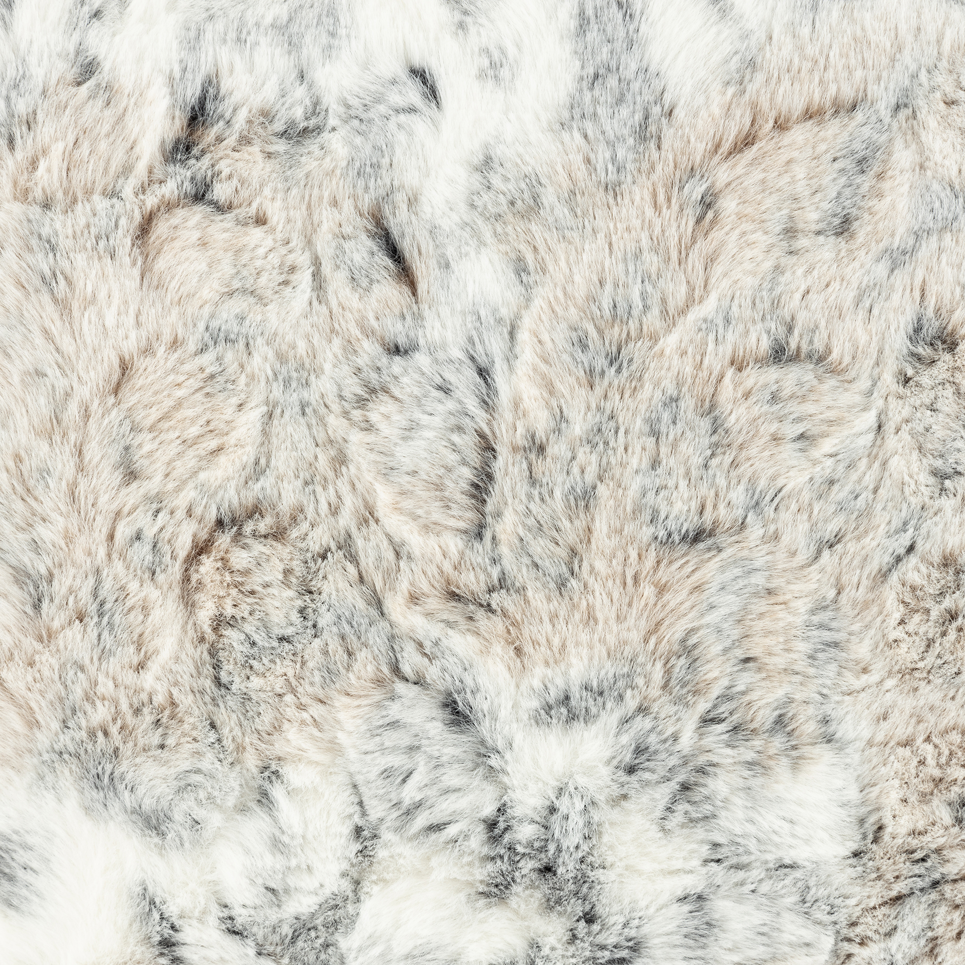 Funda de cojín de poliéster Leopardo de las nieves 45x45cm