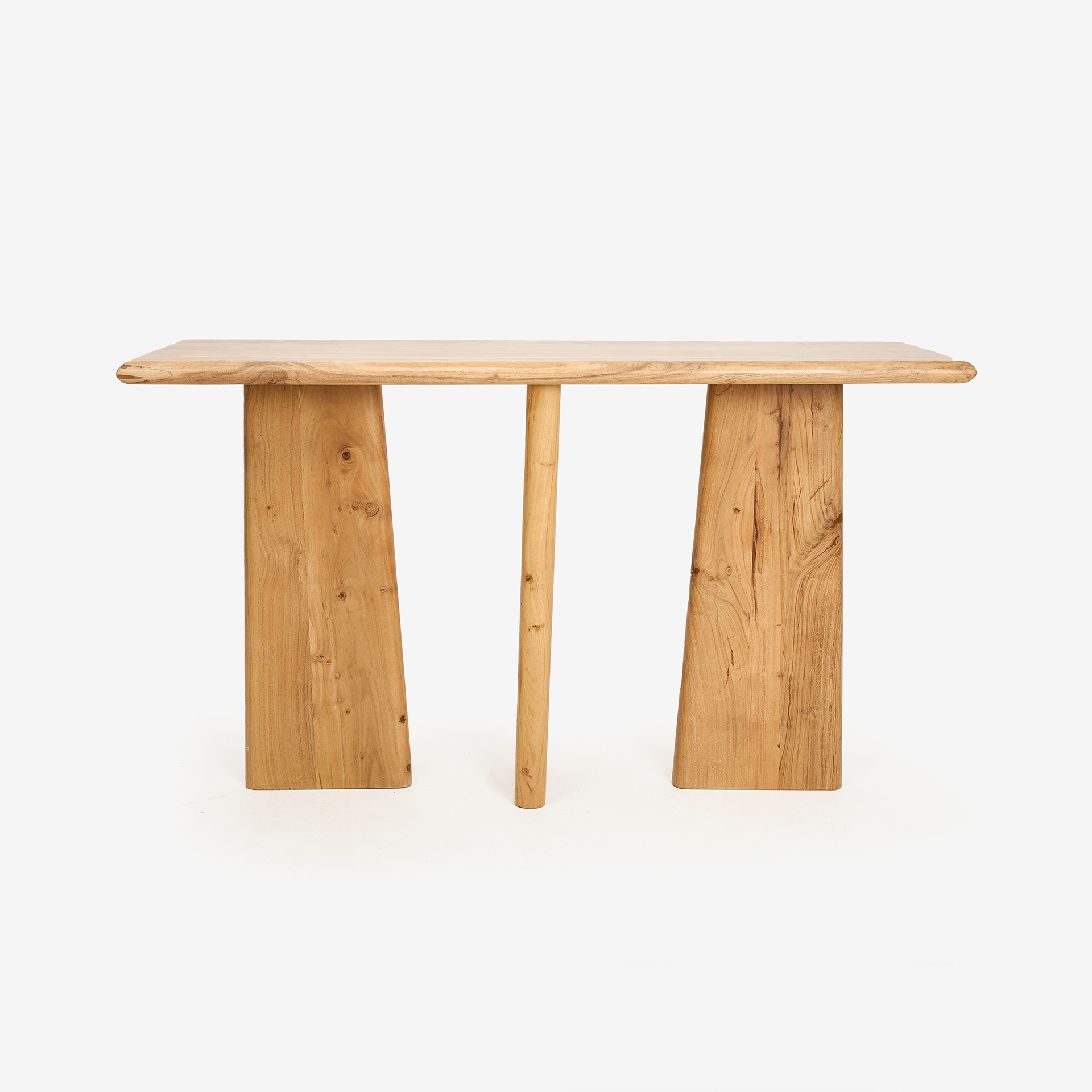 Consola de madera de acacia Moscú 130x40x75cm Clau&Chloe