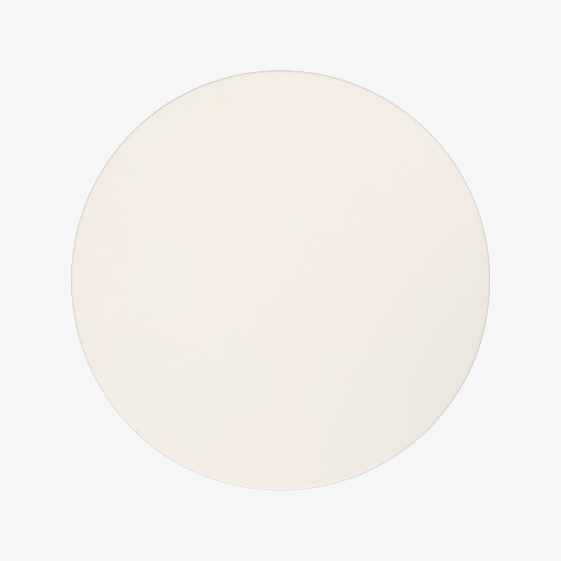 Mesa auxiliar de madera DM blanca Camelia &Oslash;40x51cm