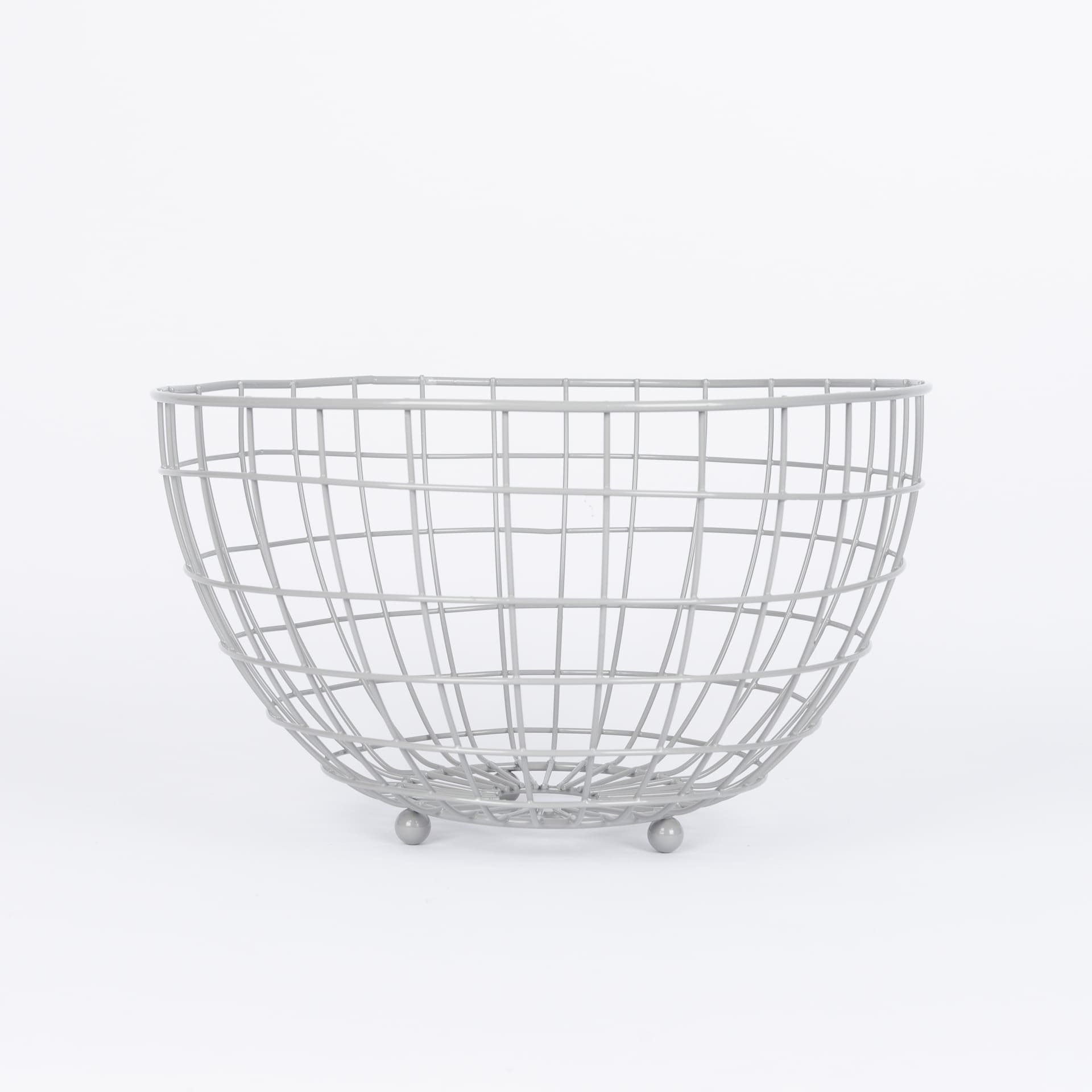 Frutero de metal gris Gabel