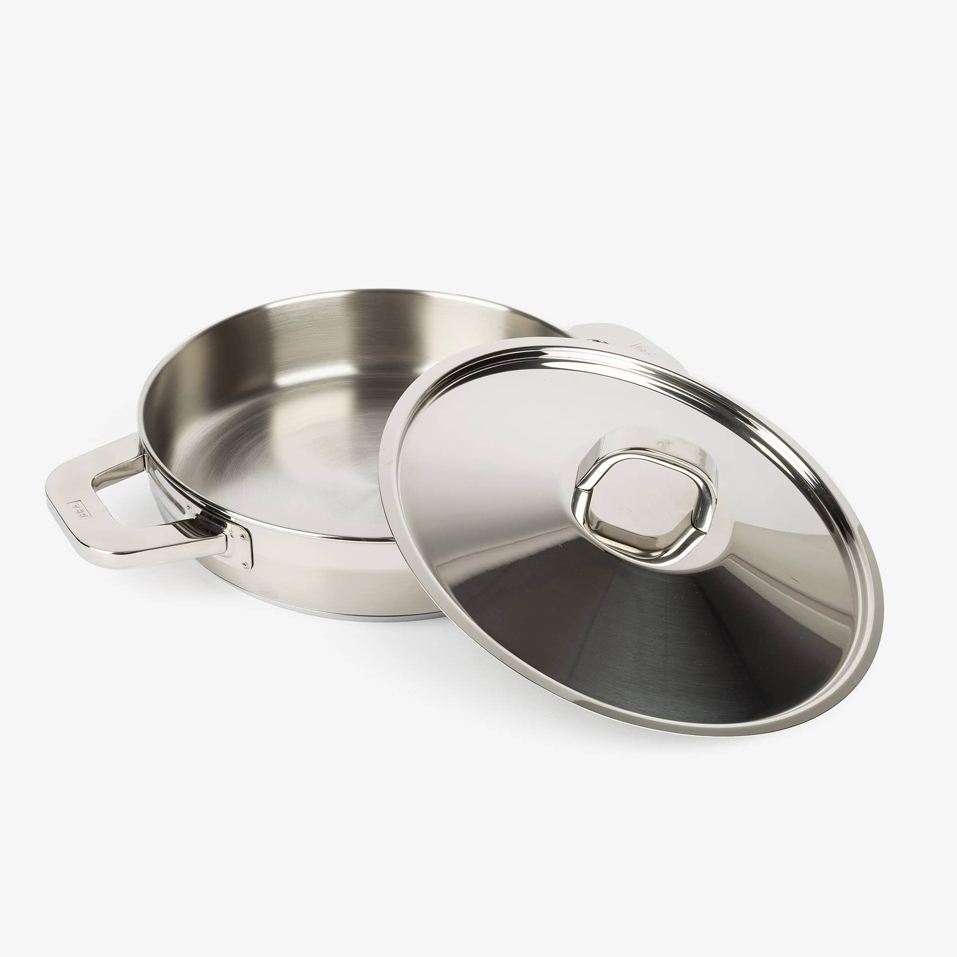 Rustidera de acero inoxidabe con tapa Advance &Oslash;28c