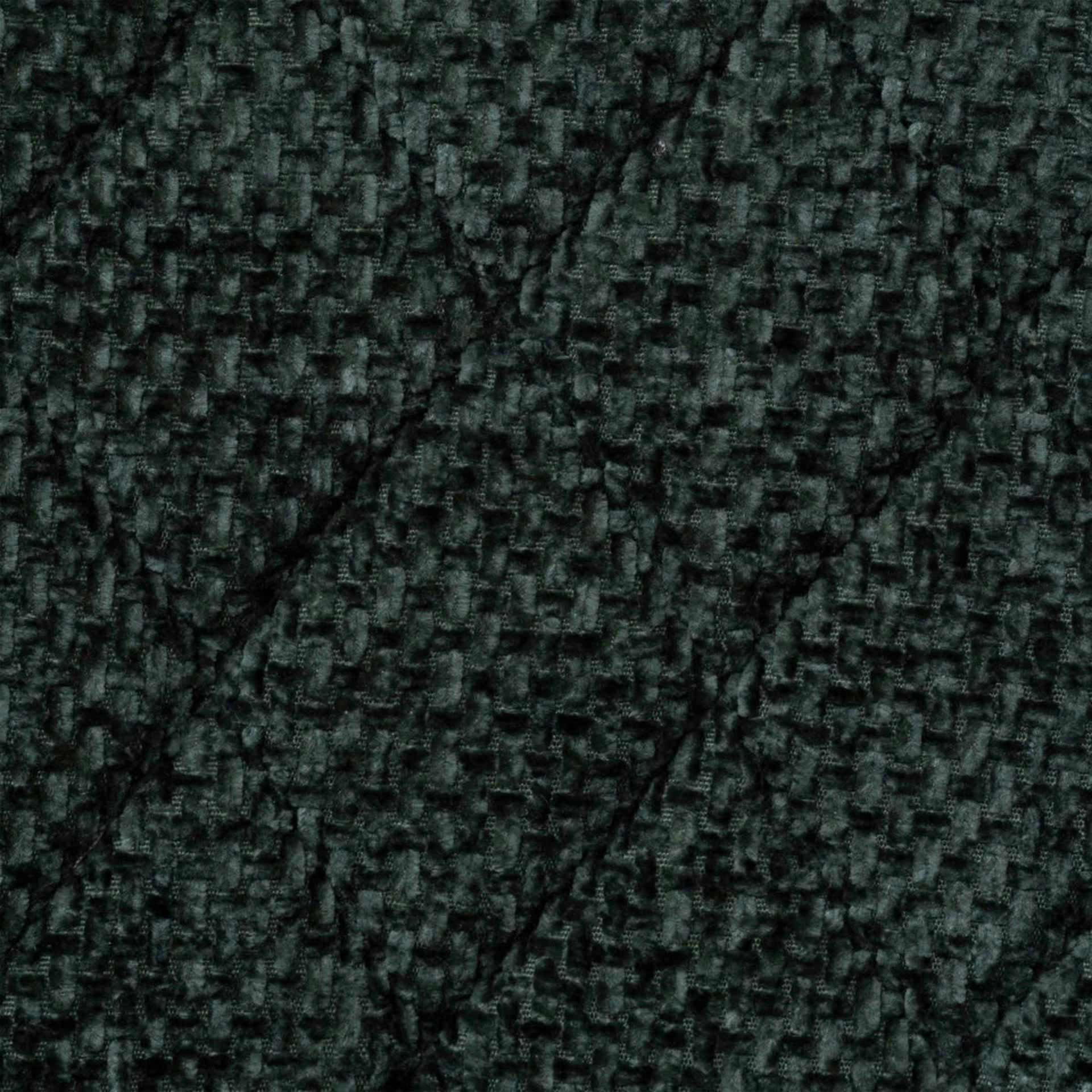 Silla de comedor verde de chenilla Ravel 