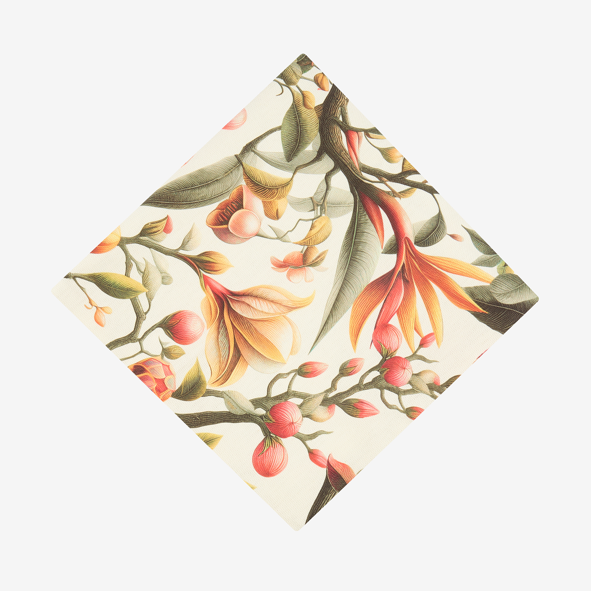 Funda de cojín de algodón cuadrada Verosa 45x45cm