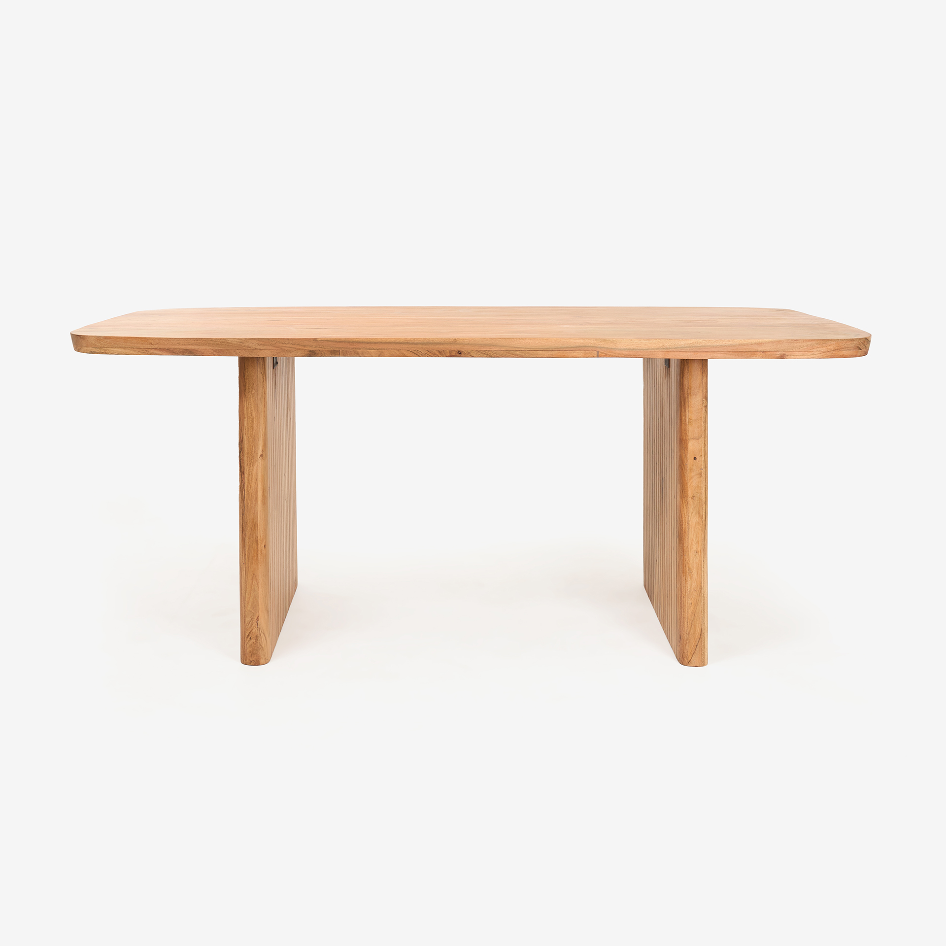 Mesa de comedor de madera de acacia 180x90x77cm Clau&Chloe