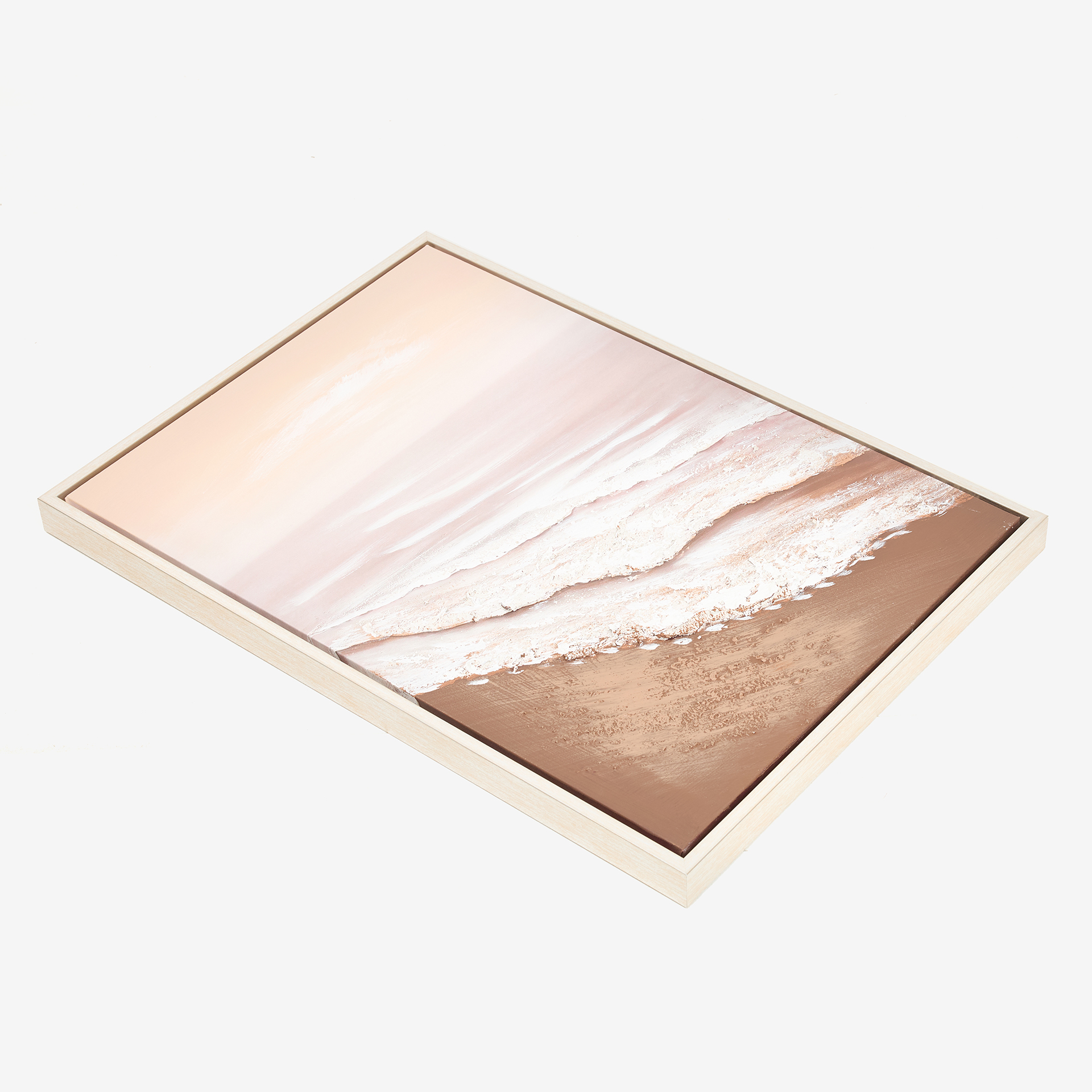 Cuadro con marco y cristal Waves n&ordm;1 50x70cm